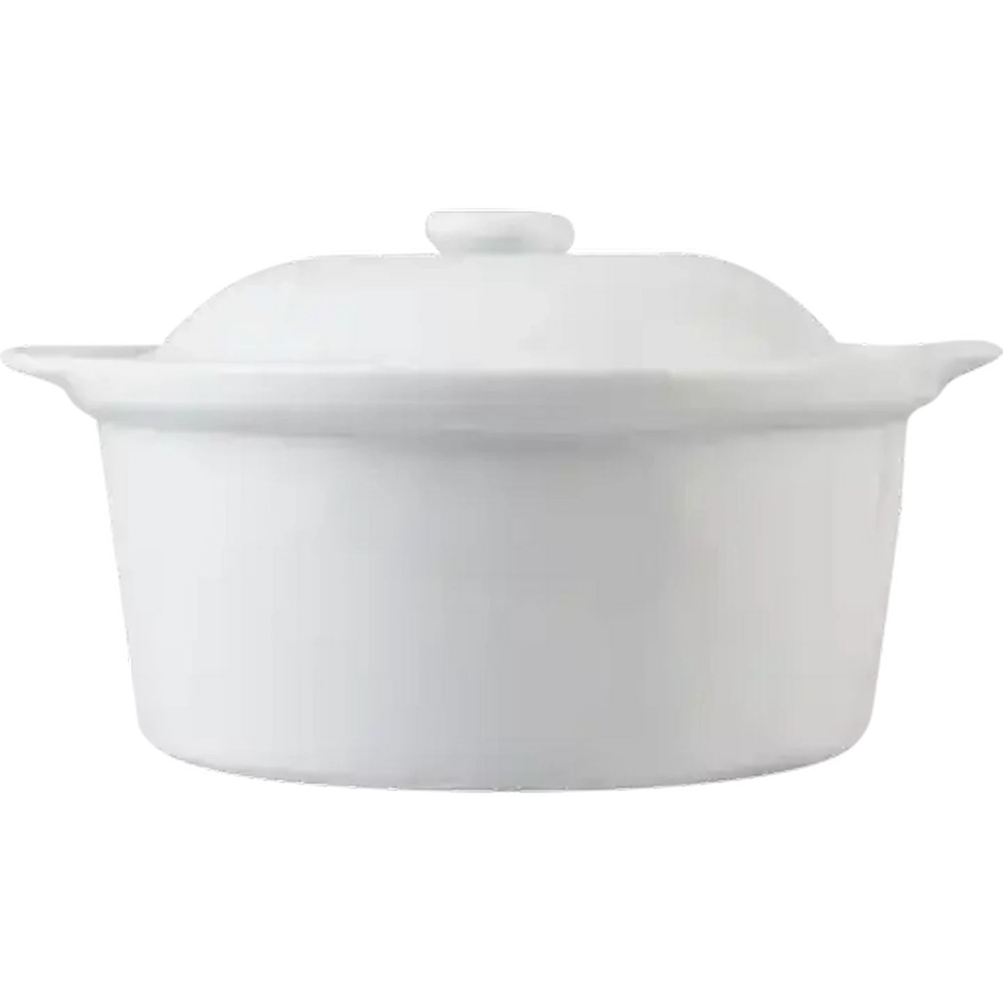 Checkers Sixty60 | White Round Ceramic Casserole Dish 24cm