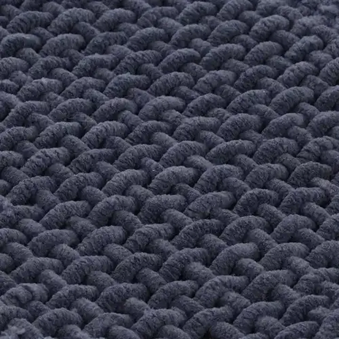 Image of Essentials Navy Bath Mat 50 x 70cm