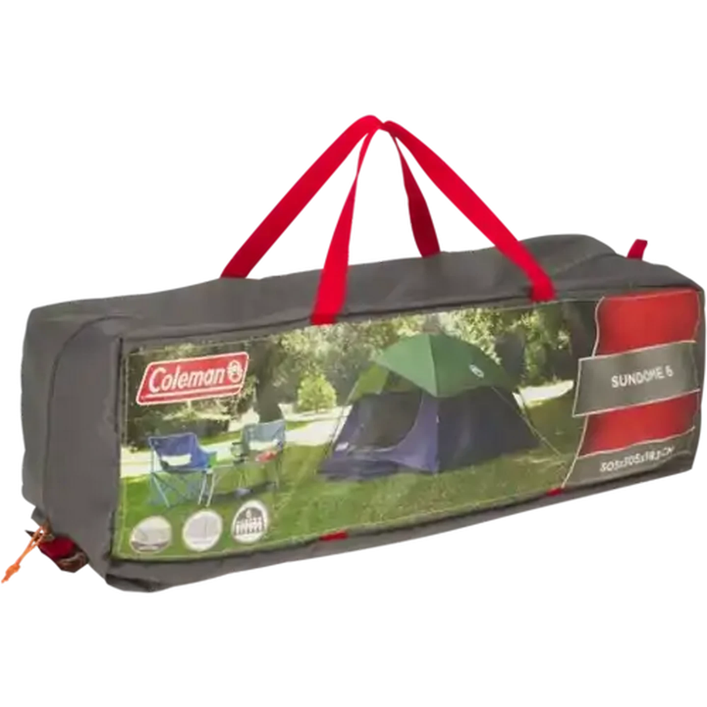 Image of Coleman Green & Charcoal 6 Man Sundome Tent