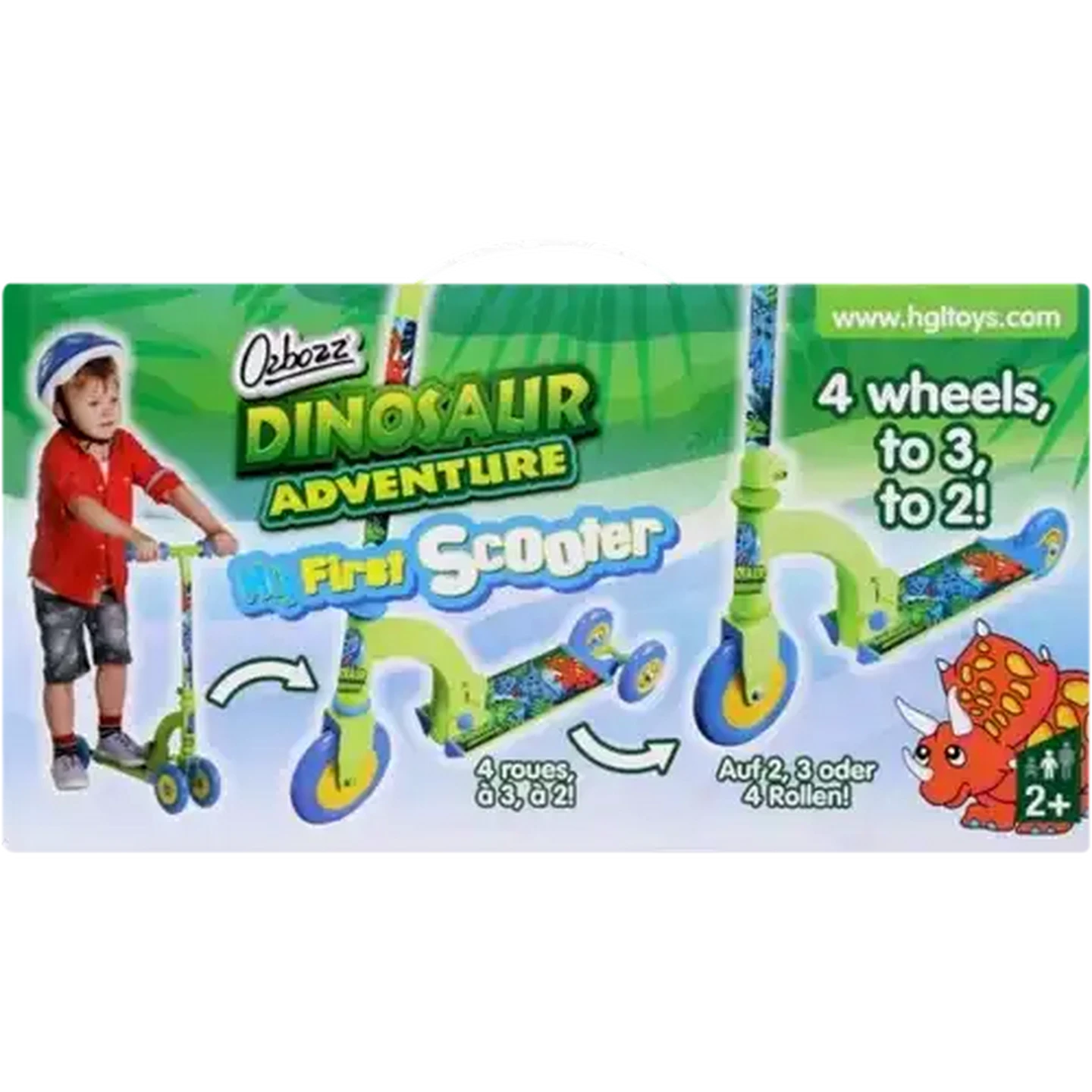Checkers Sixty60 | Ozbozz Dinosaur Adventure My First Scooter