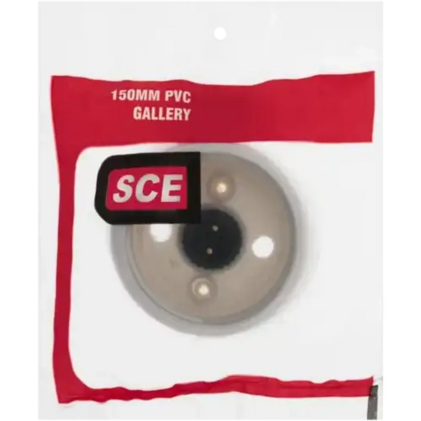Image of SCE White PVC Gallery 150mm
