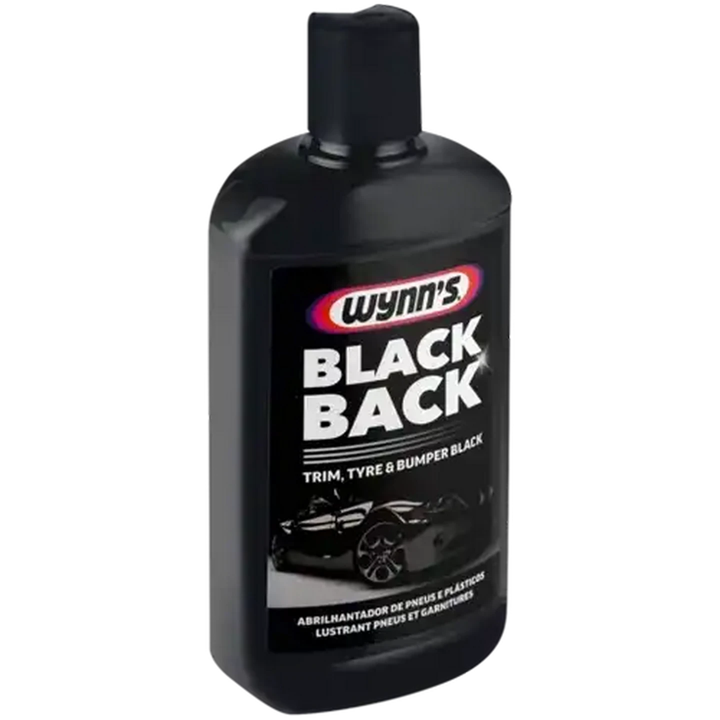 Image of Wynn's Black Back Bumper Polish 200ml