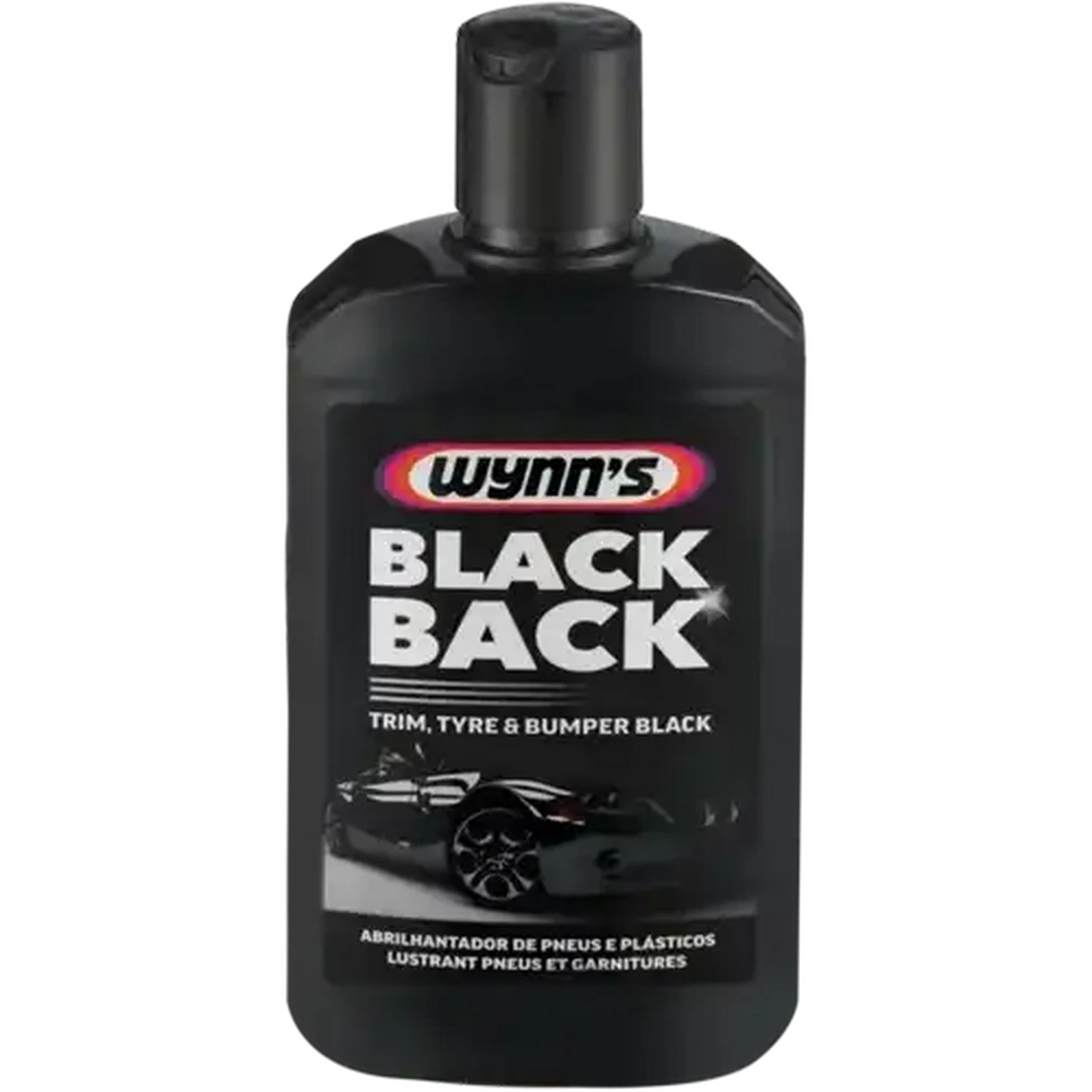 Image of Wynn's Black Back Bumper Polish 200ml