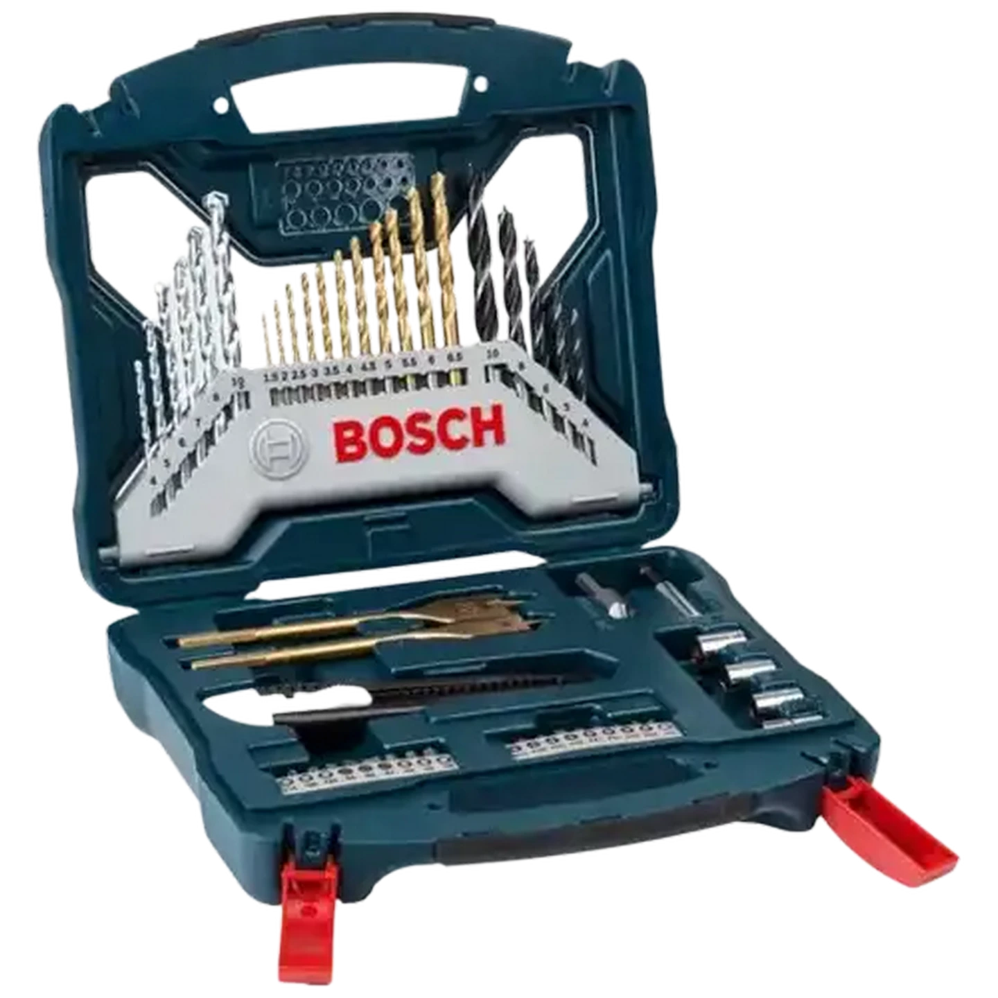 Image of Bosch DIY X50T Metal Drill Bit Set 50 Piece