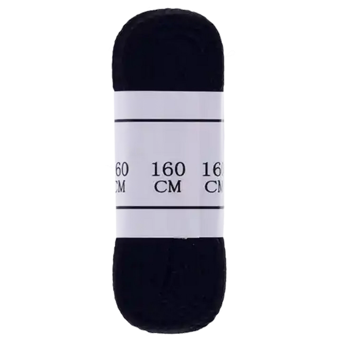 Image of Millor Flat Black Shoelaces 160cm