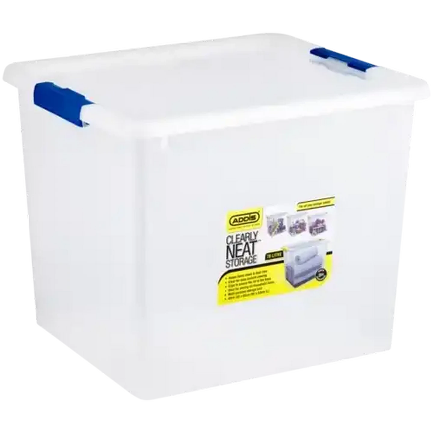 Image of ADDIS Clearly Neat Storage Box 70L