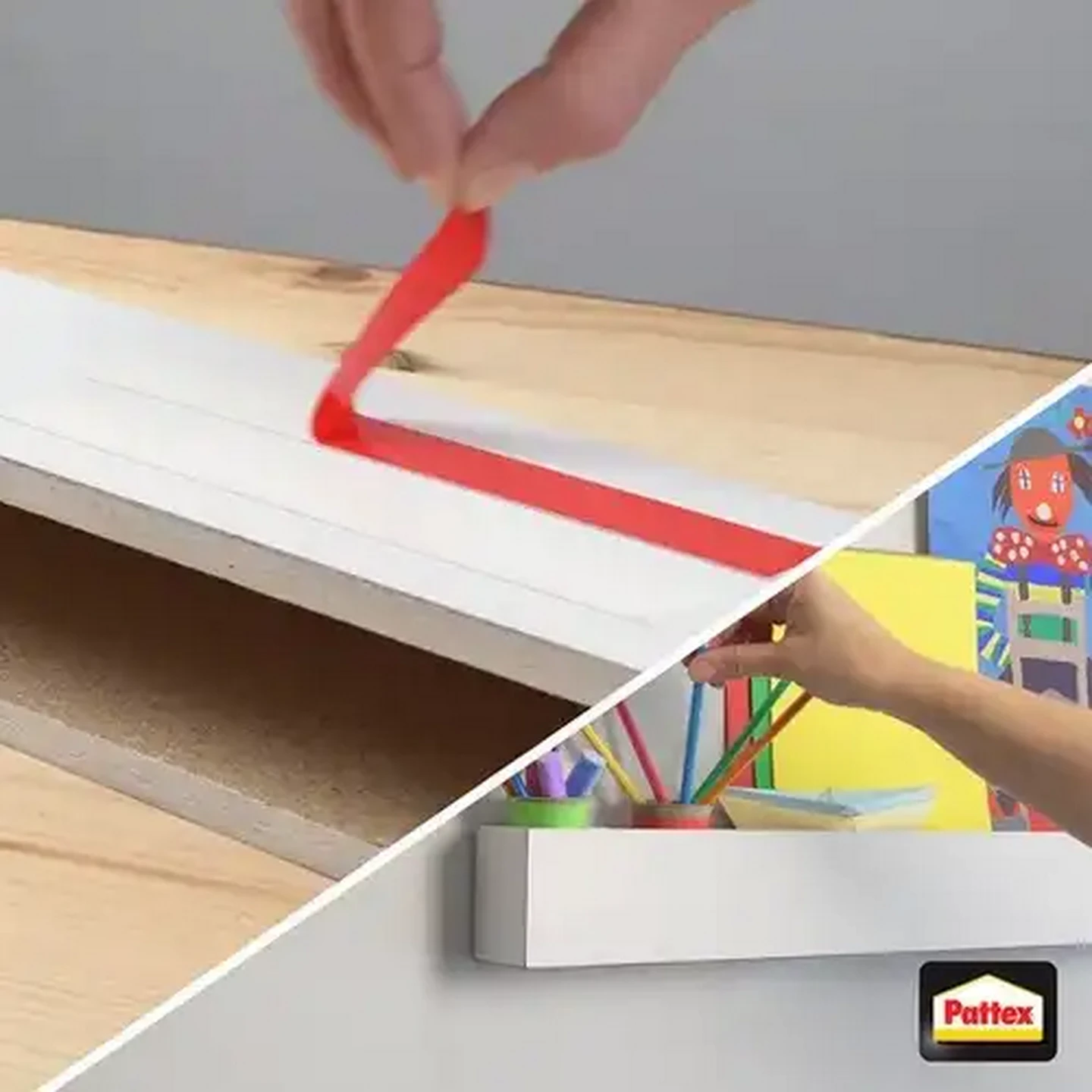 Image of Pattex No More Nails Double Sided Mounting Tape 19mm x 1.5m