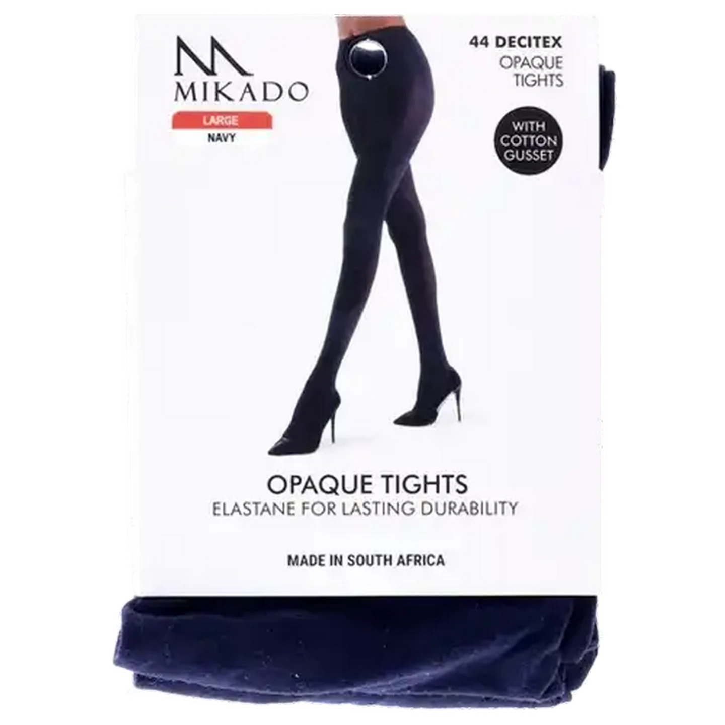 Image of Mikado Large Navy Opaque Tights