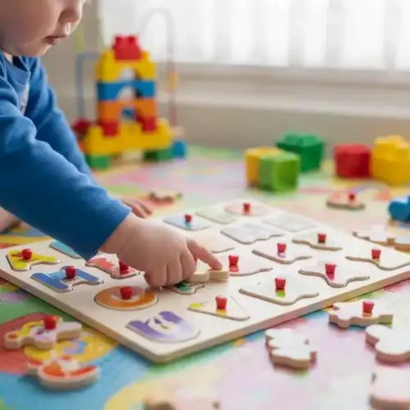 Image of Jolly Tots Alphabets Wooden Puzzle 27 Piece 18m