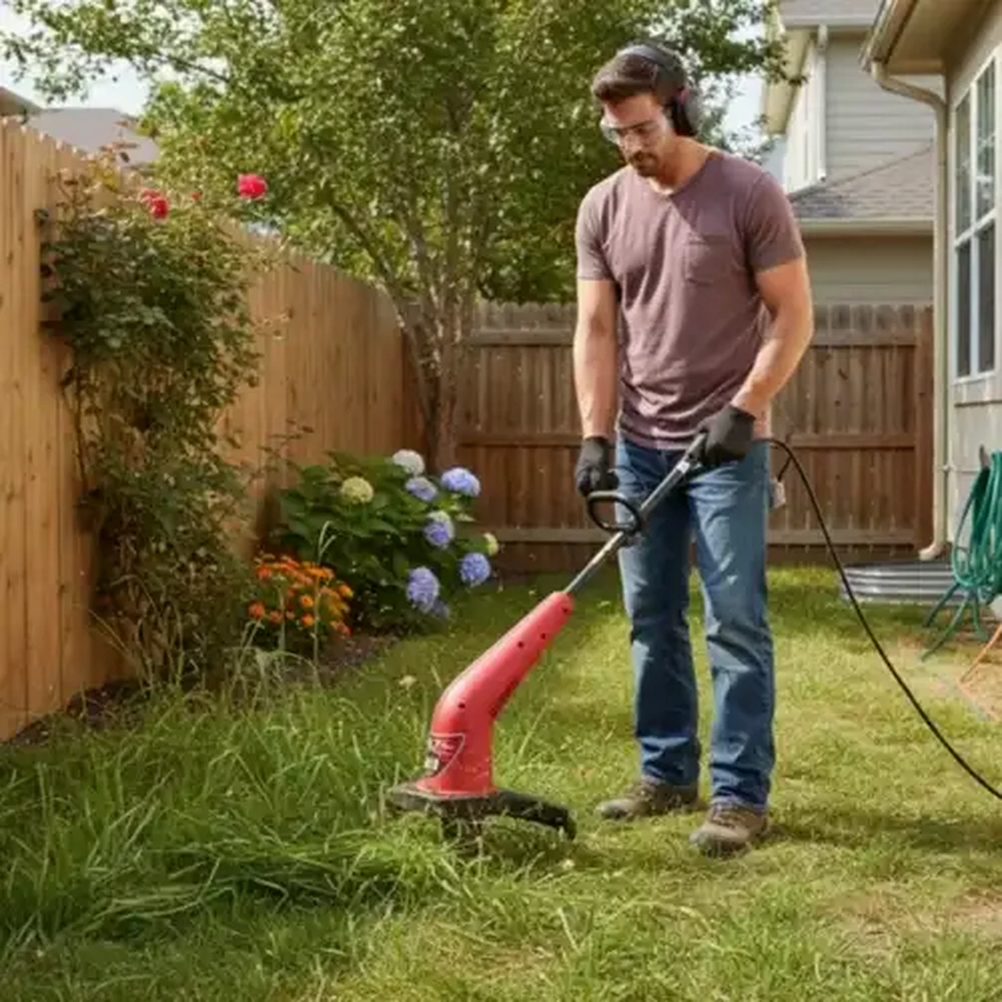 Image of Lawn Star Red LS 500 Lawn Trimmer/Edger