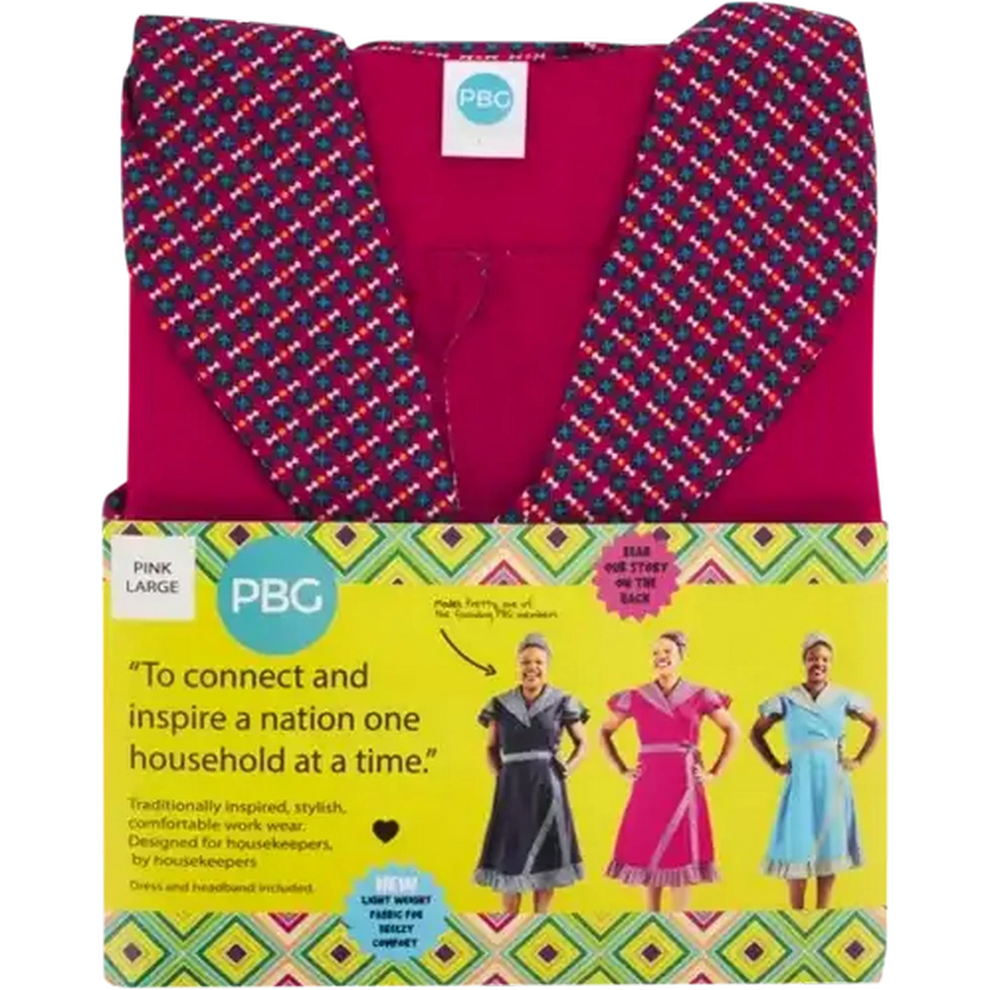 Image of PBG Pink Pinafore Large