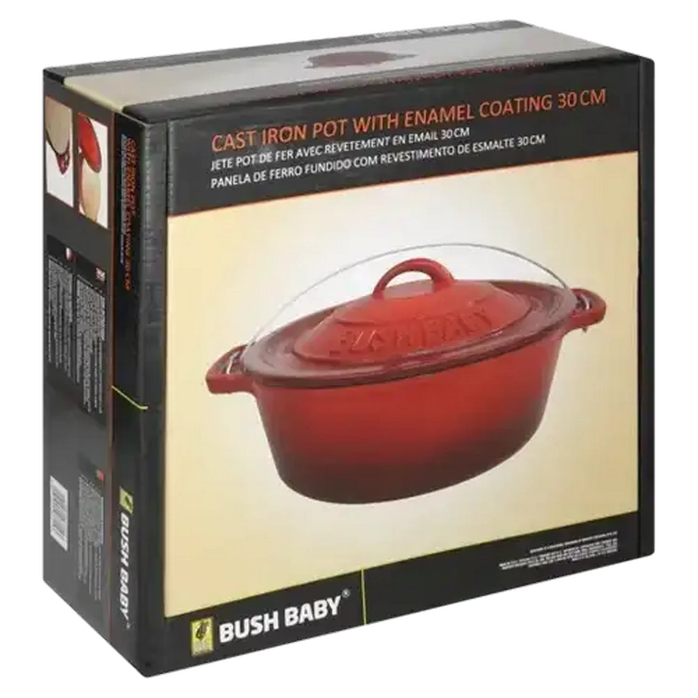 Image of Bush Baby No12 Cast Iron Pot 30cm