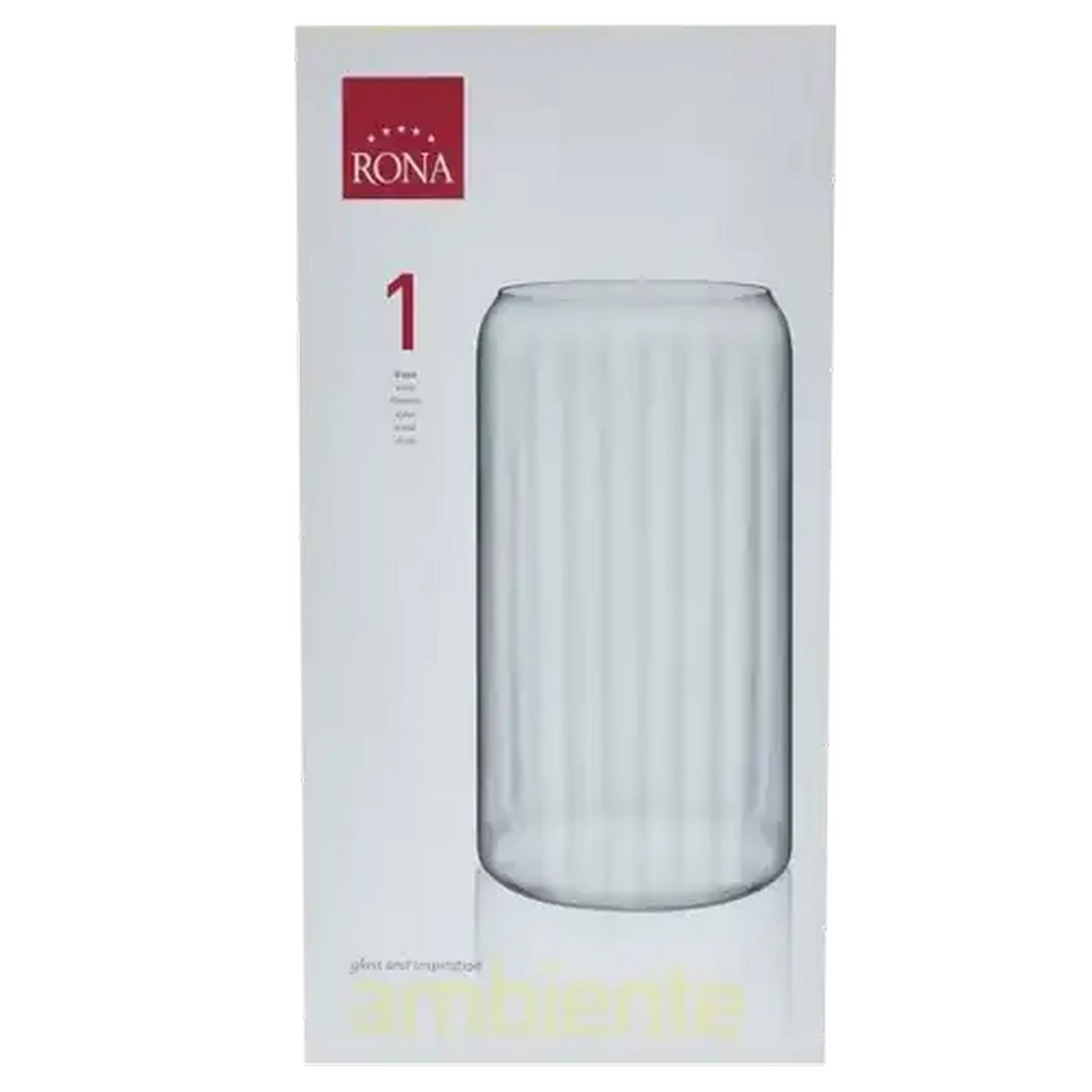 Image of Rona Ambiente Vase Glass 25.5cm