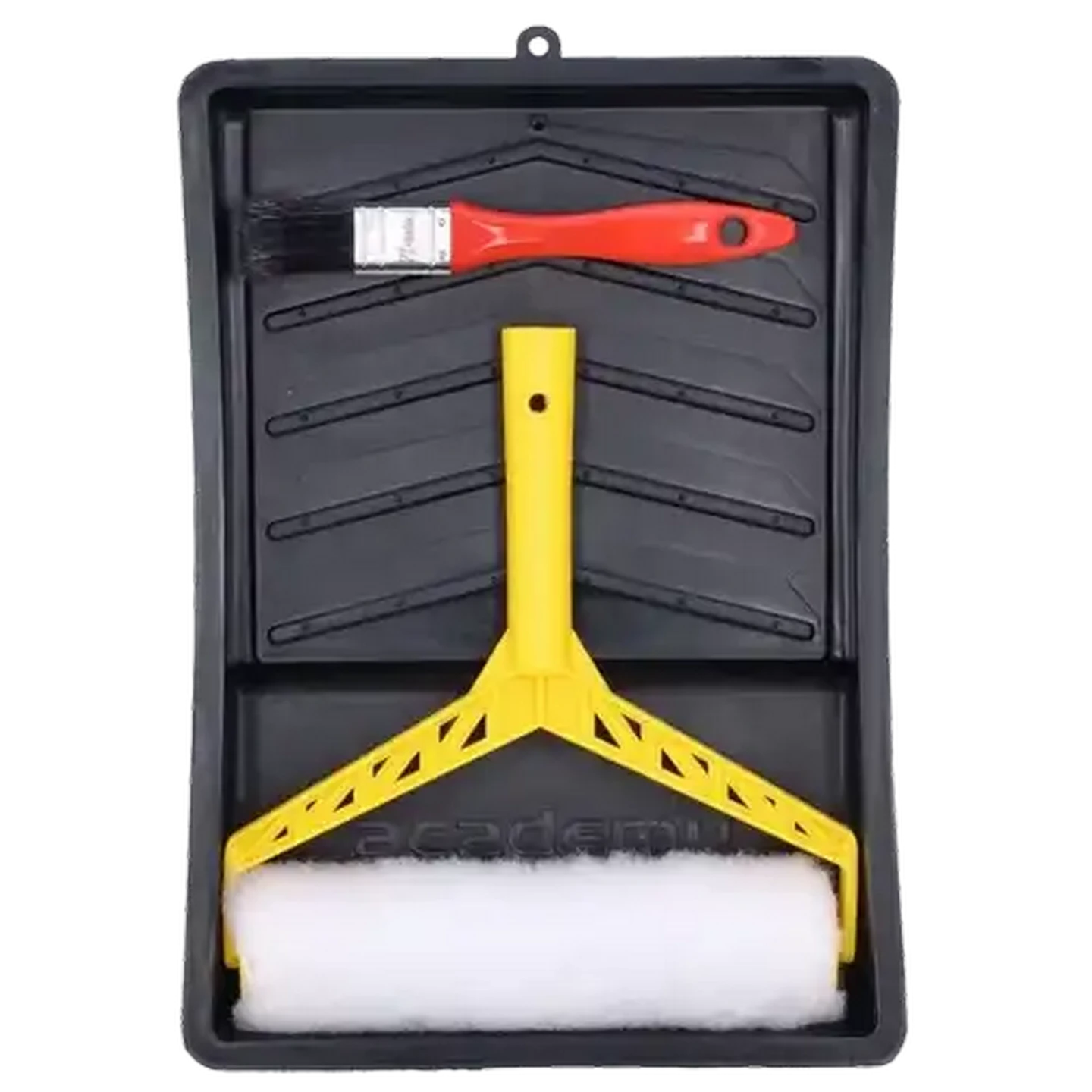Image of Pro Brush Paint Roller & Tray Set 3 Piece