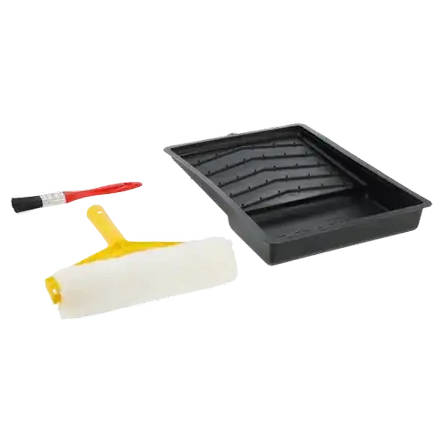 Image of Pro Brush Paint Roller & Tray Set 3 Piece
