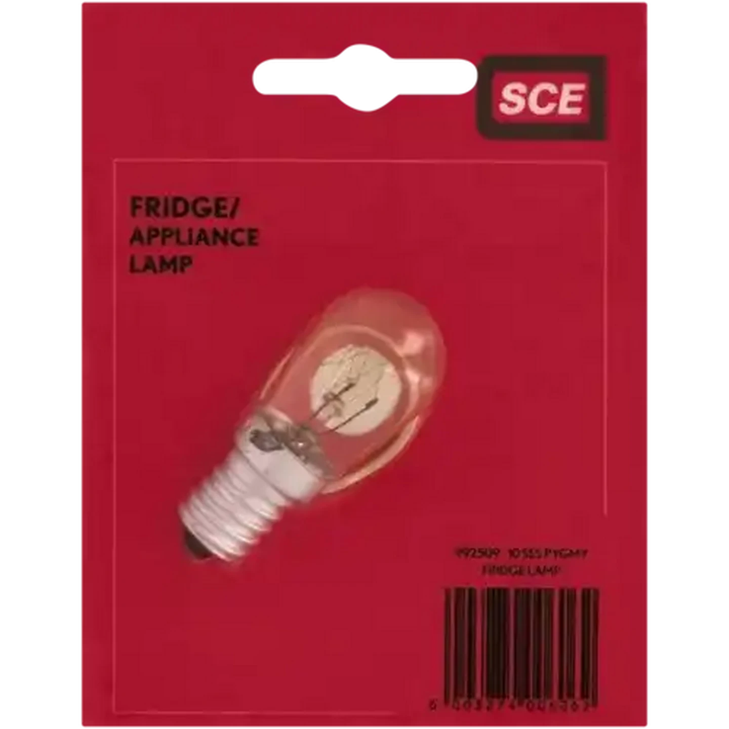 Image of SCE Small E14 Fridge/Appliance Lamp Screw-in Globe