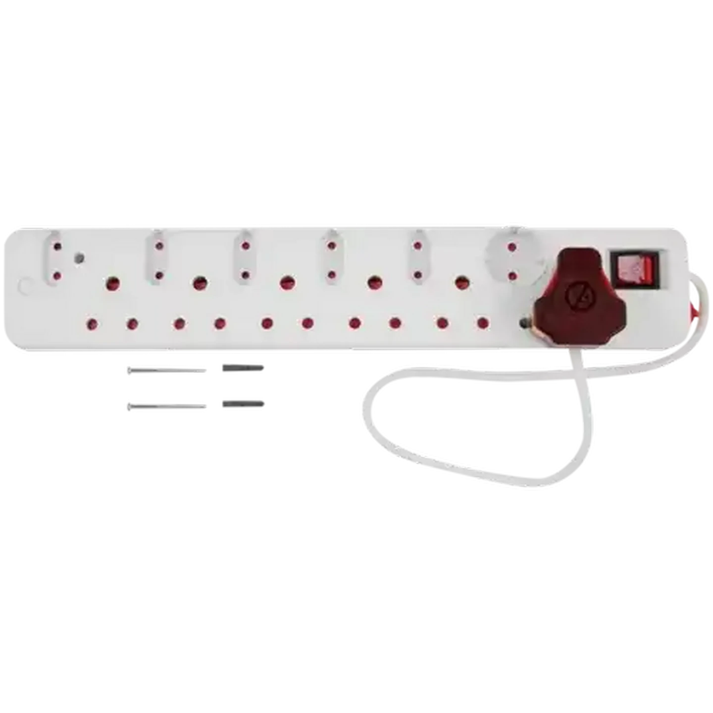 Image of ELLIES FBWP5 Surge Secure Protected 12-Way Multiplug