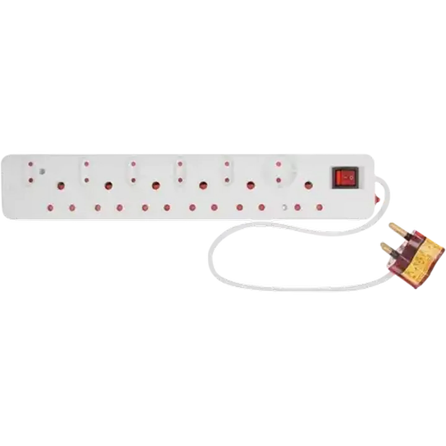 Image of ELLIES FBWP5 Surge Secure Protected 12-Way Multiplug