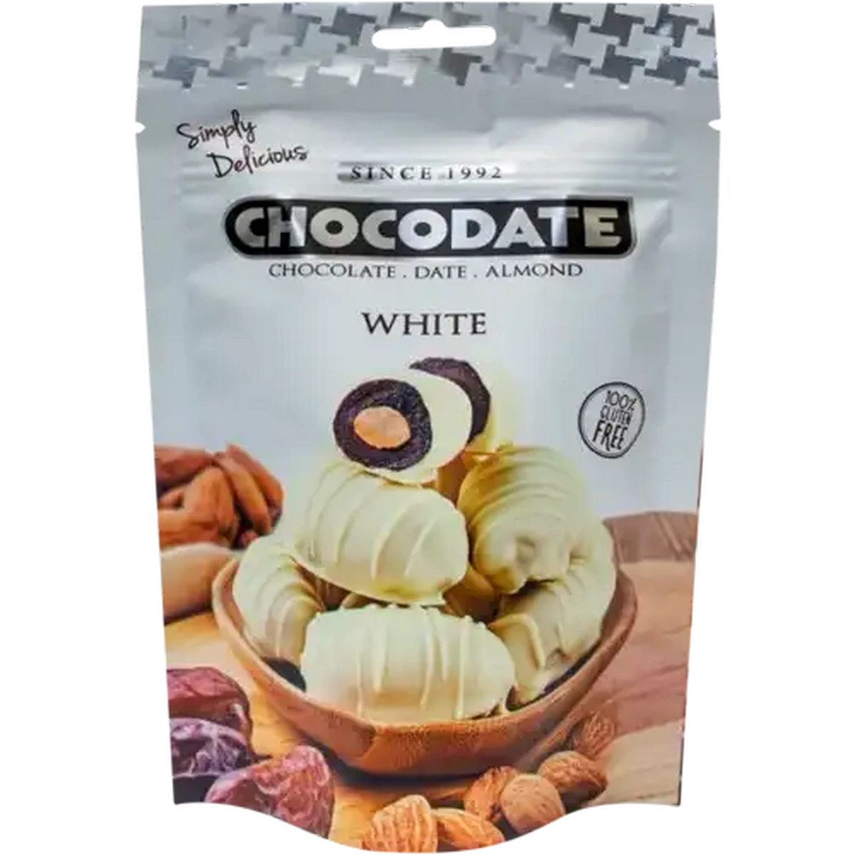 Checkers Sixty60 | Chocodate White Chocolate Almond Stuffed Date 70g