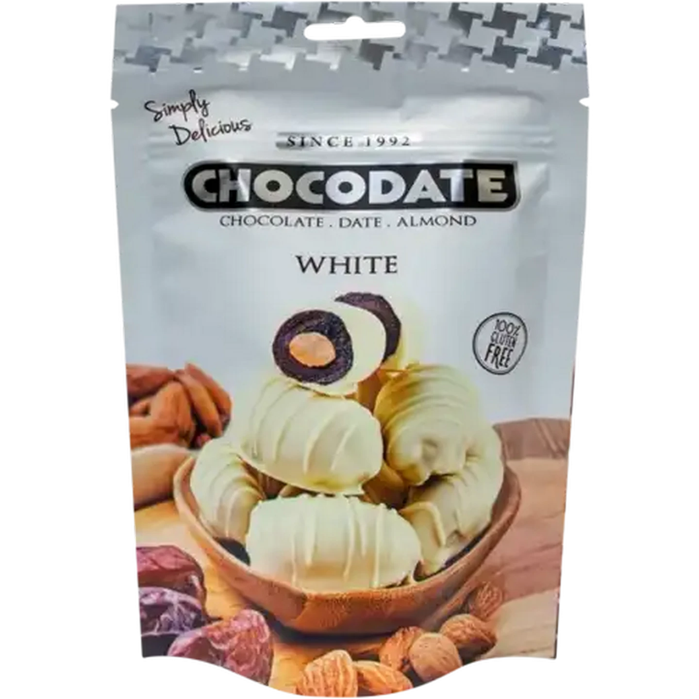 Checkers Sixty60 | Chocodate White Chocolate Almond Stuffed Date 70g