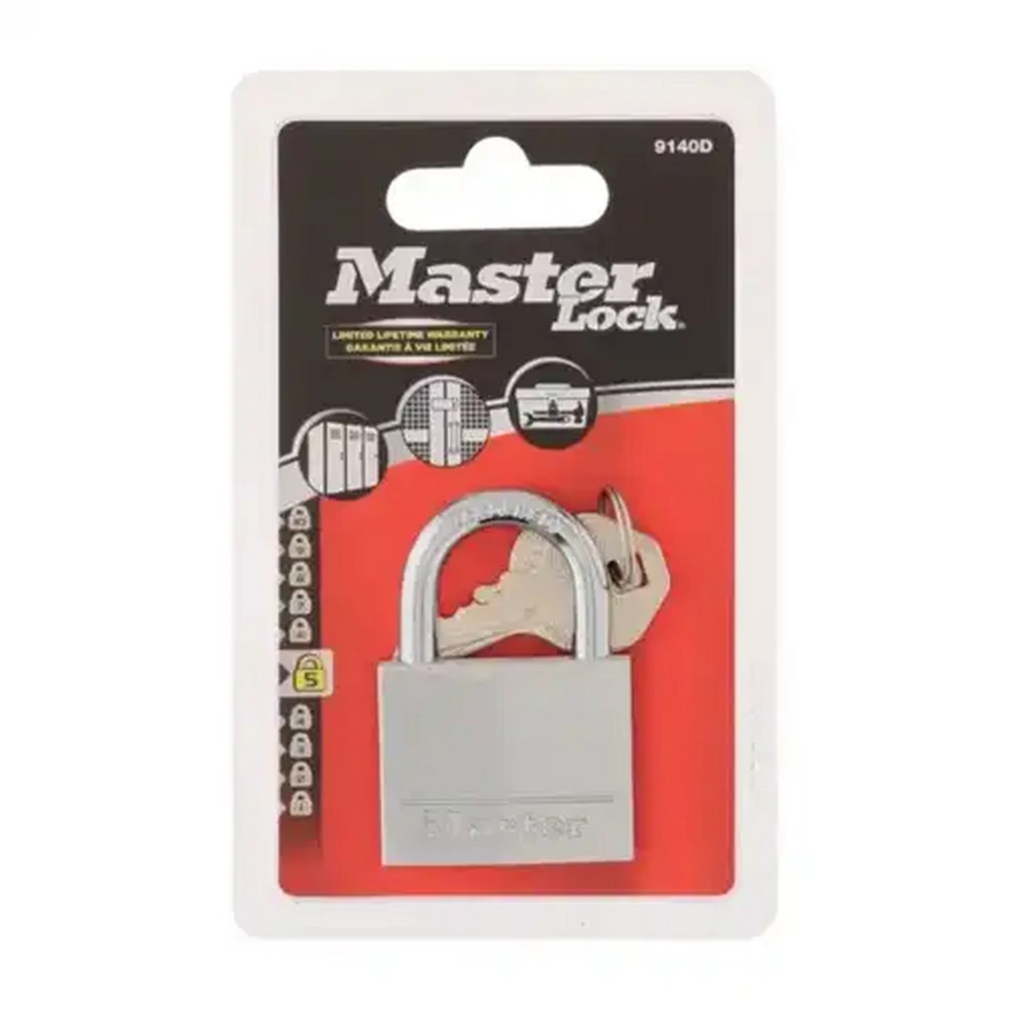 Image of Master Lock Aluminium Padlock 40mm
