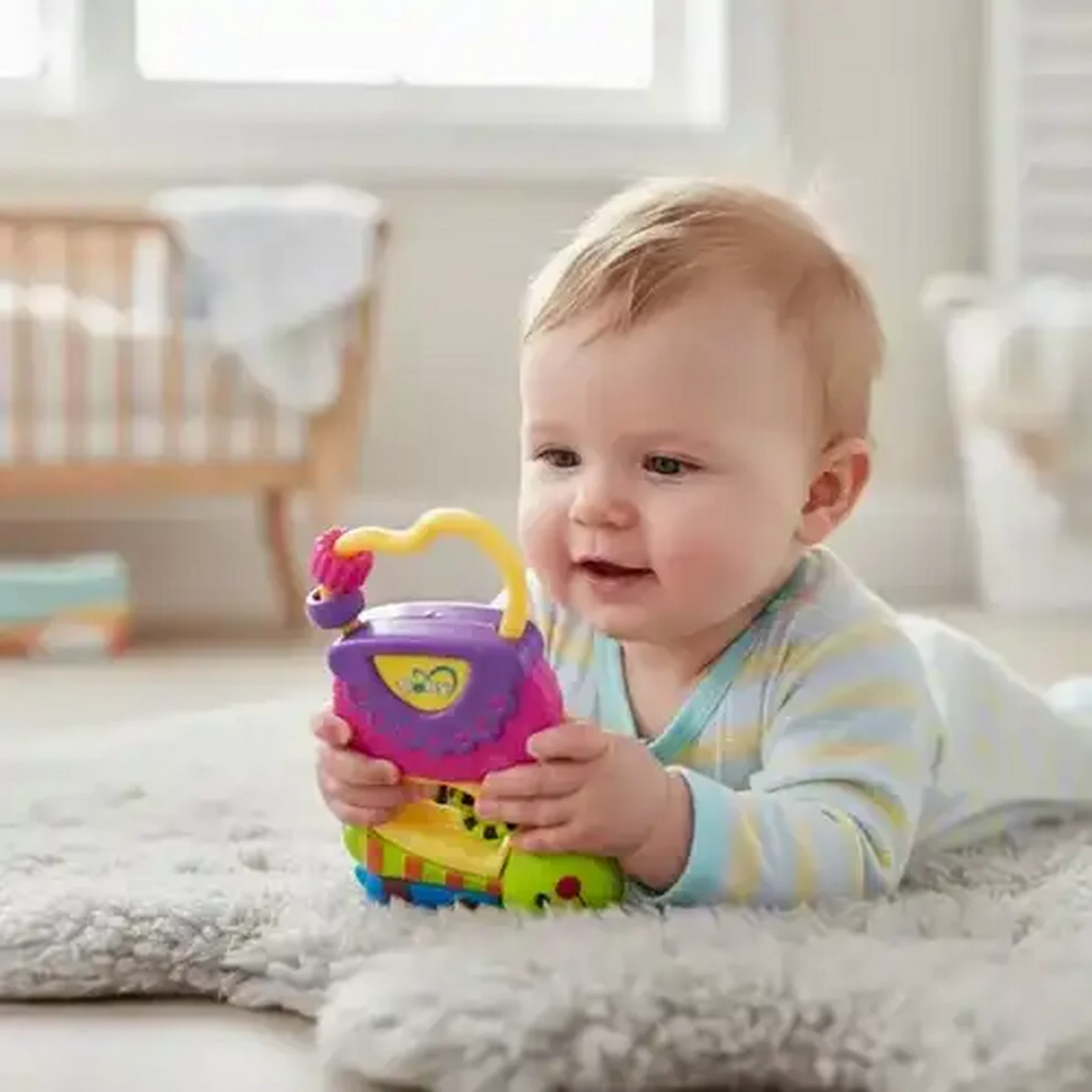 Image of Jolly Tots Basics Chocalho & Hotchet Rattles 3 Months+