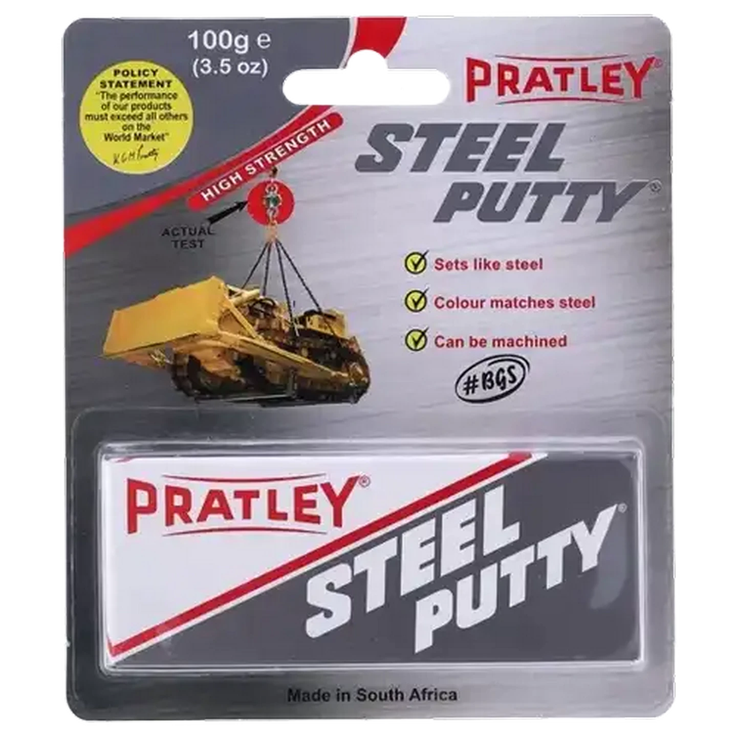 Image of Pratley Steel Putty 100g