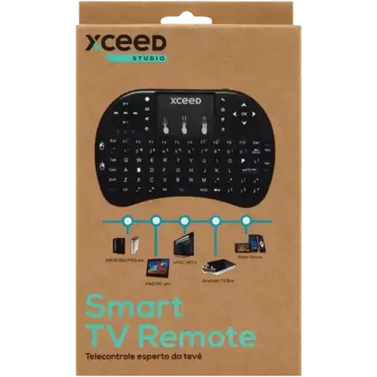Image of Xceed Studio Black Smart TV Remote