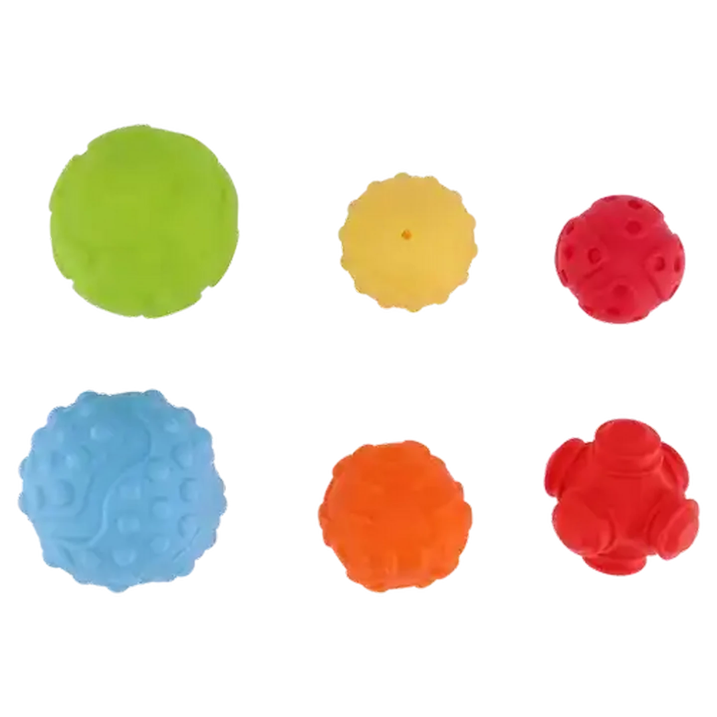 Image of Playgro Textured Sensory Balls 6-Pack