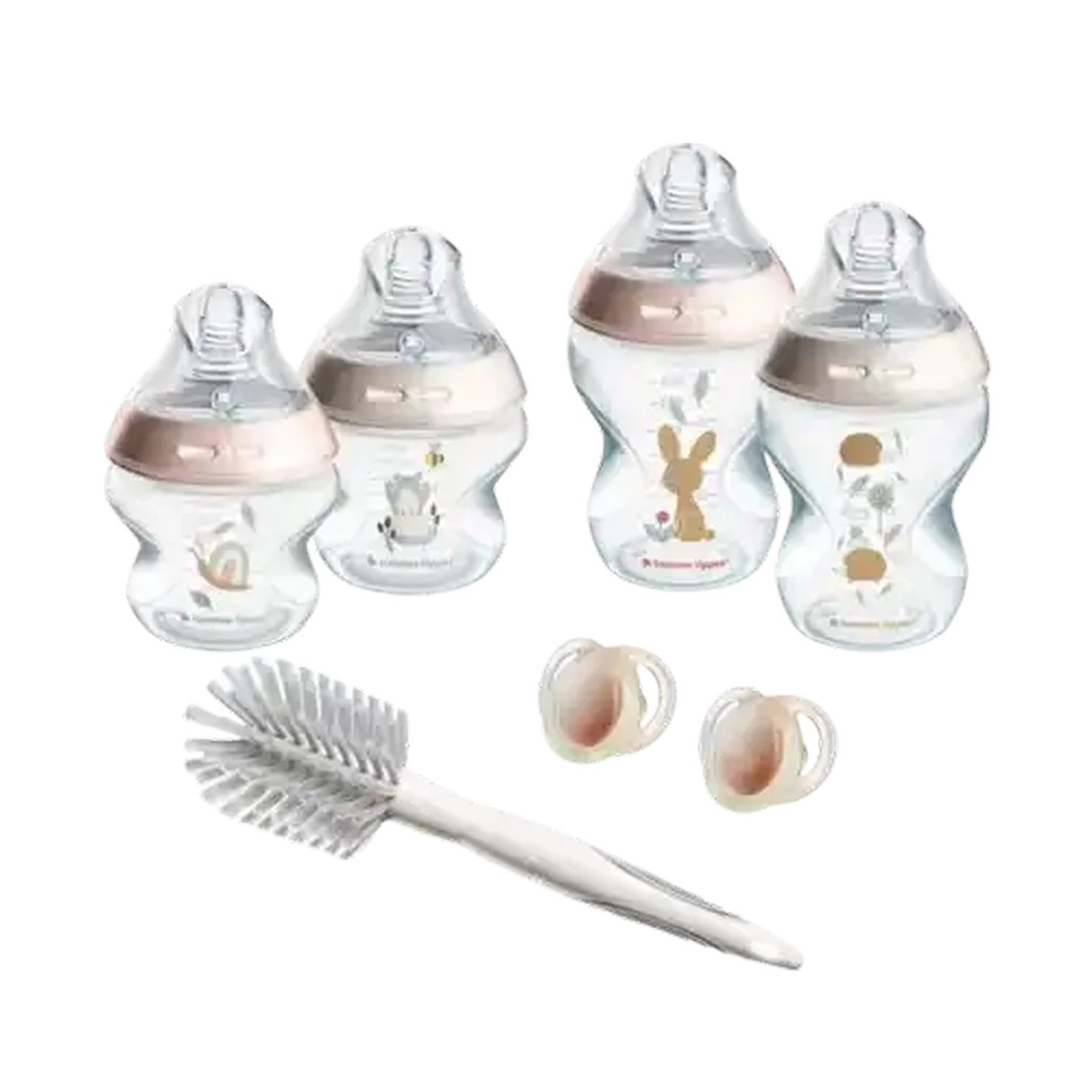 Image of Tommee Tippee Natural Start Self Sterilising Newborn Starter Kit Girl