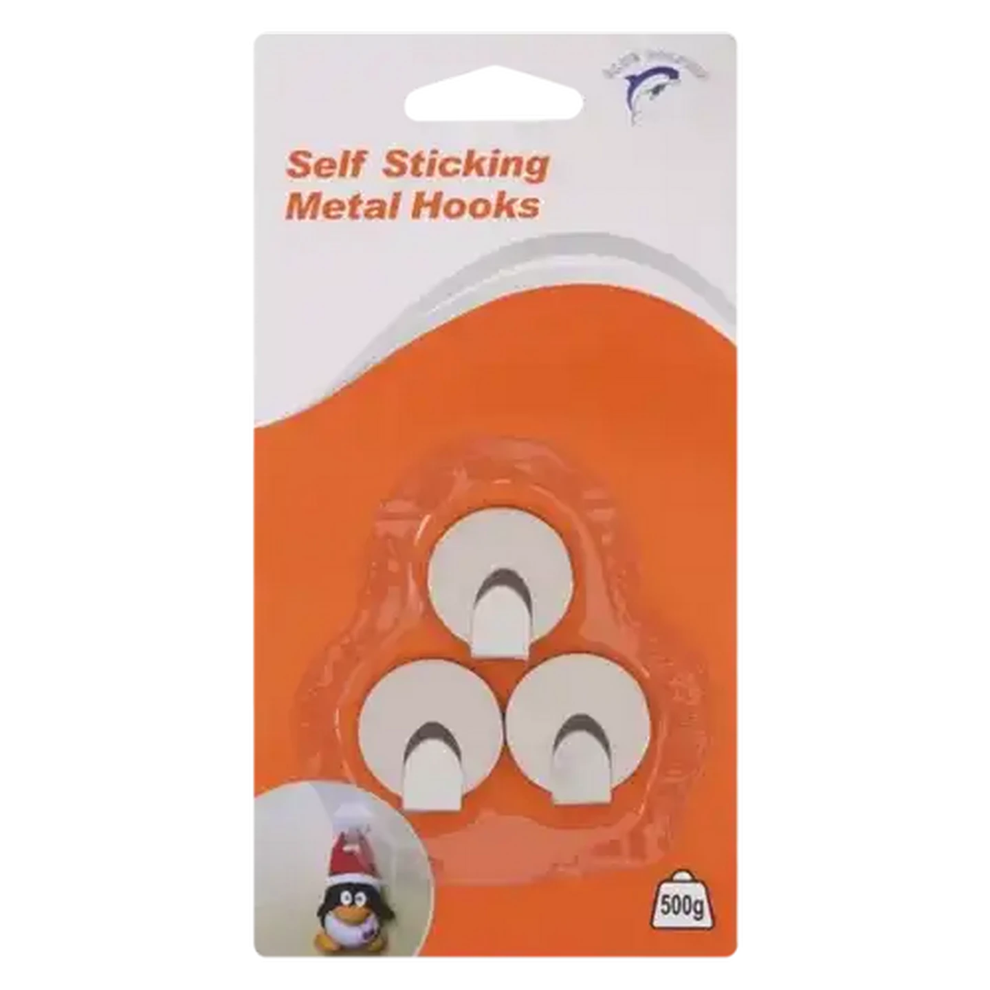 Image of Blue Dolphin Stainless Steel Hooks 3 Piece