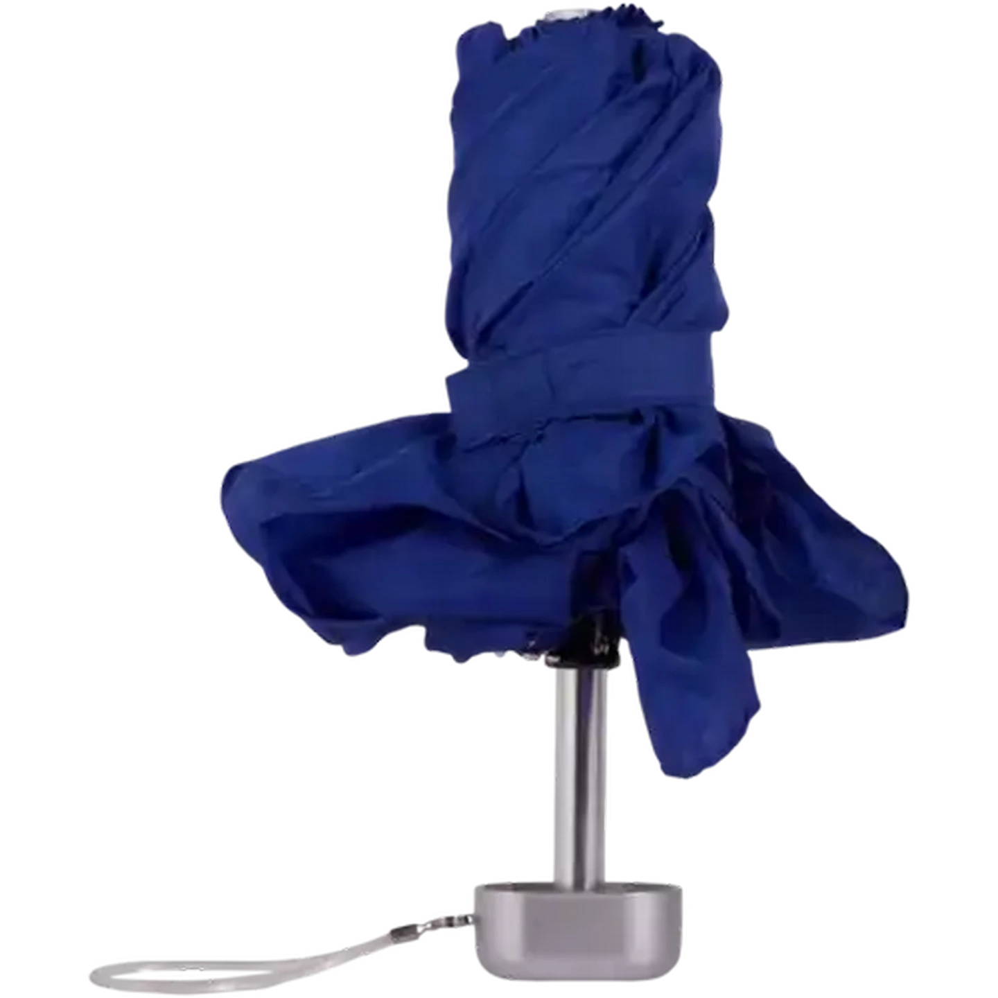 Image of Poppins Blue 5 Fold Rain Umbrella