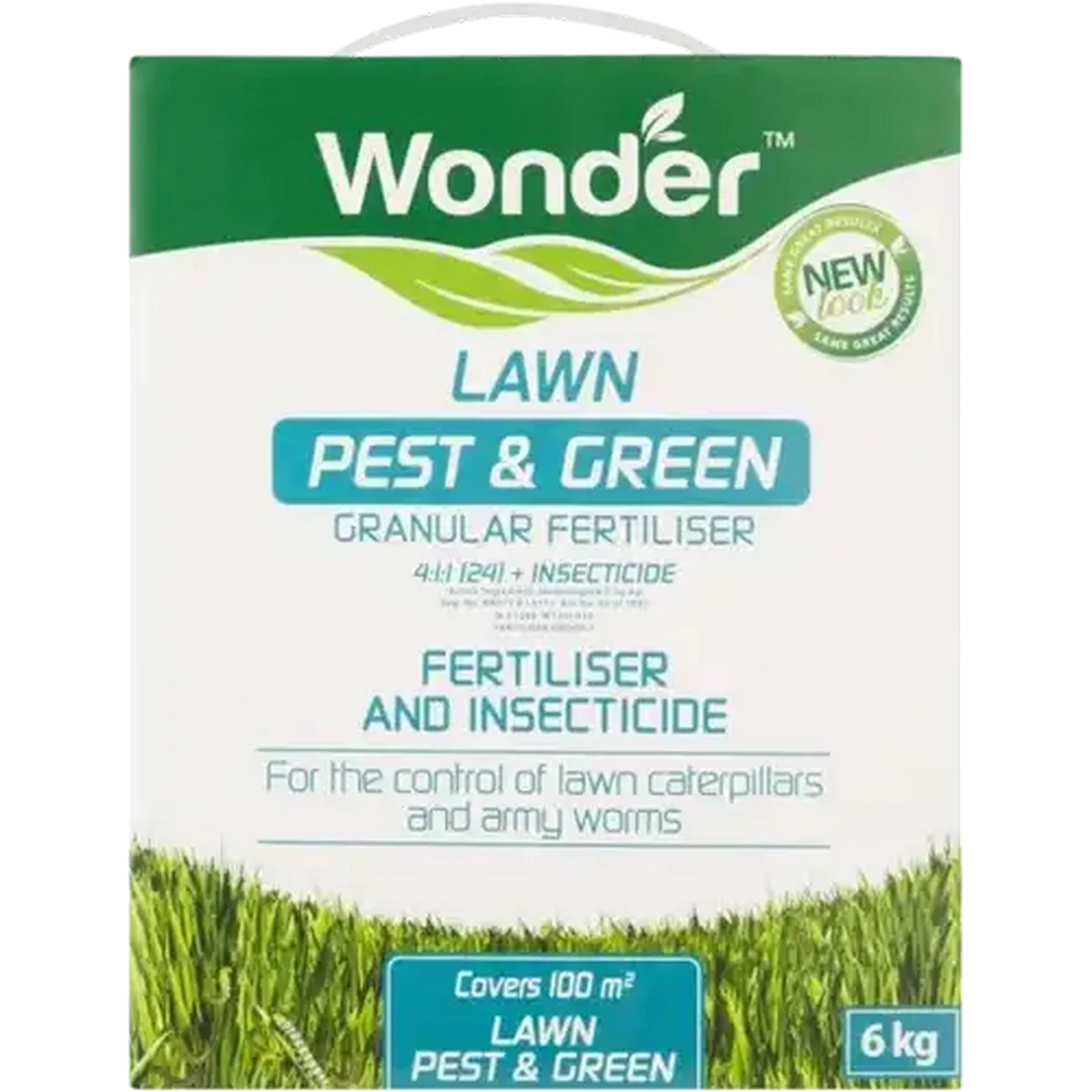 Image of Wonder Lawn Pest & Green Fertiliser 6kg