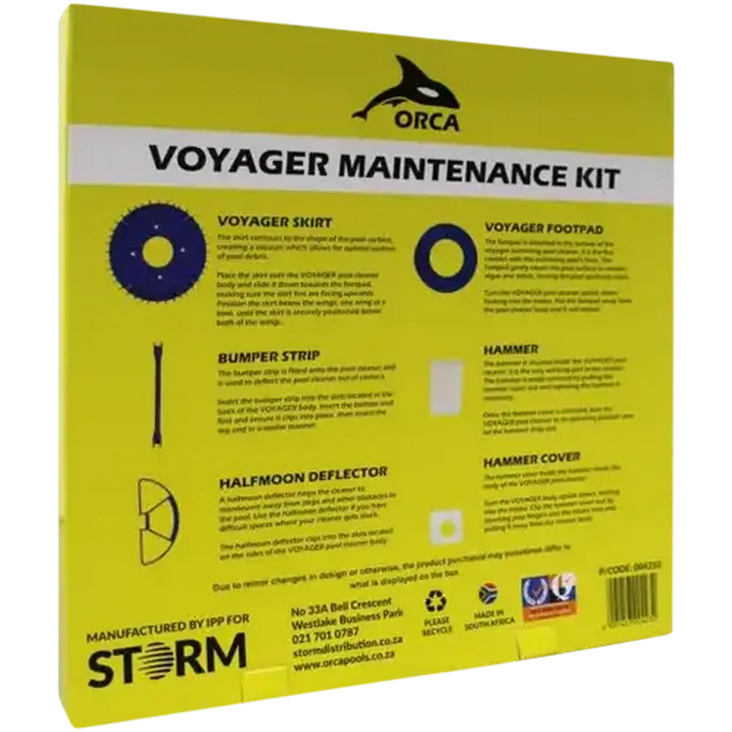 Image of Voyager Pool Cleaner Spare Kit