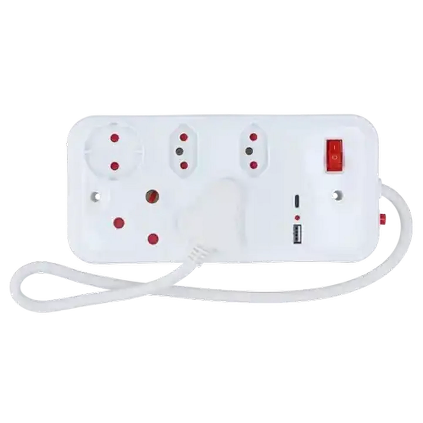 Image of SCE 5-Way Multiplug with 2 USB Ports