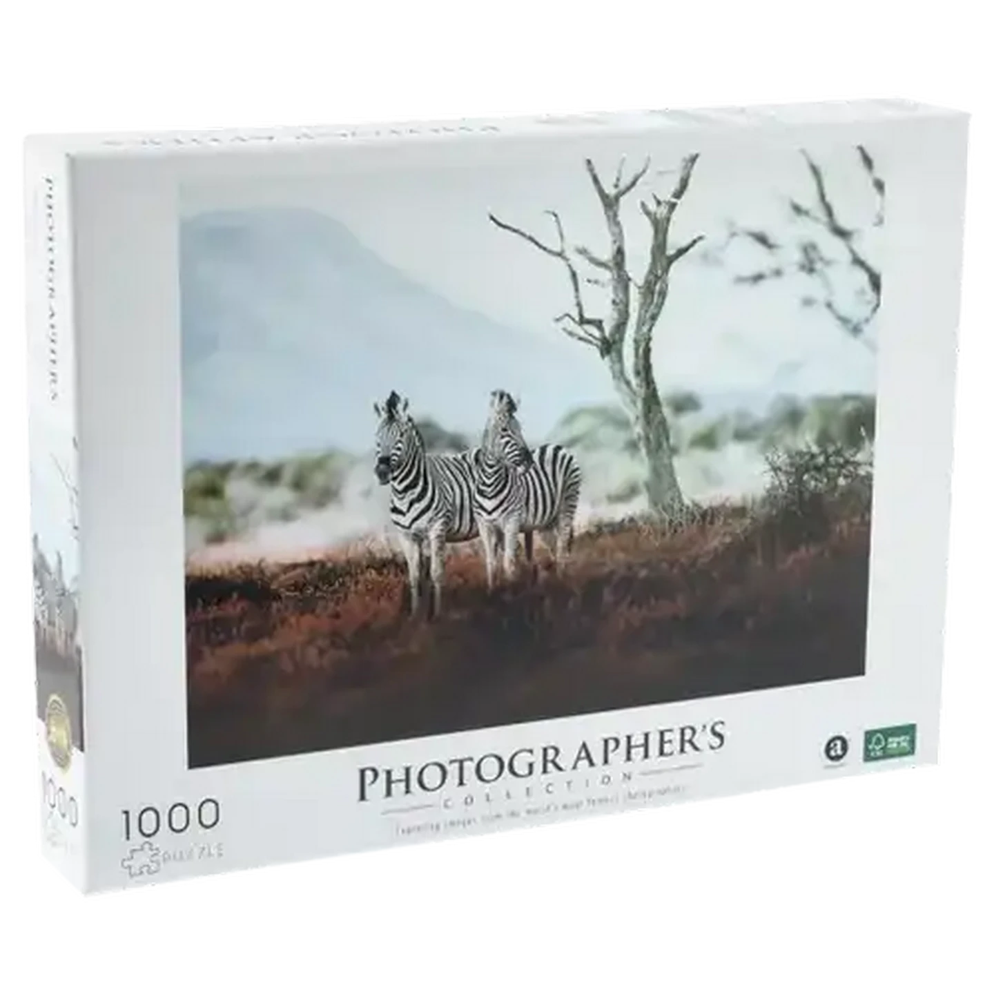 Checkers Sixty60 | Photographer's Collection Zebra Puzzle 1000 Piece