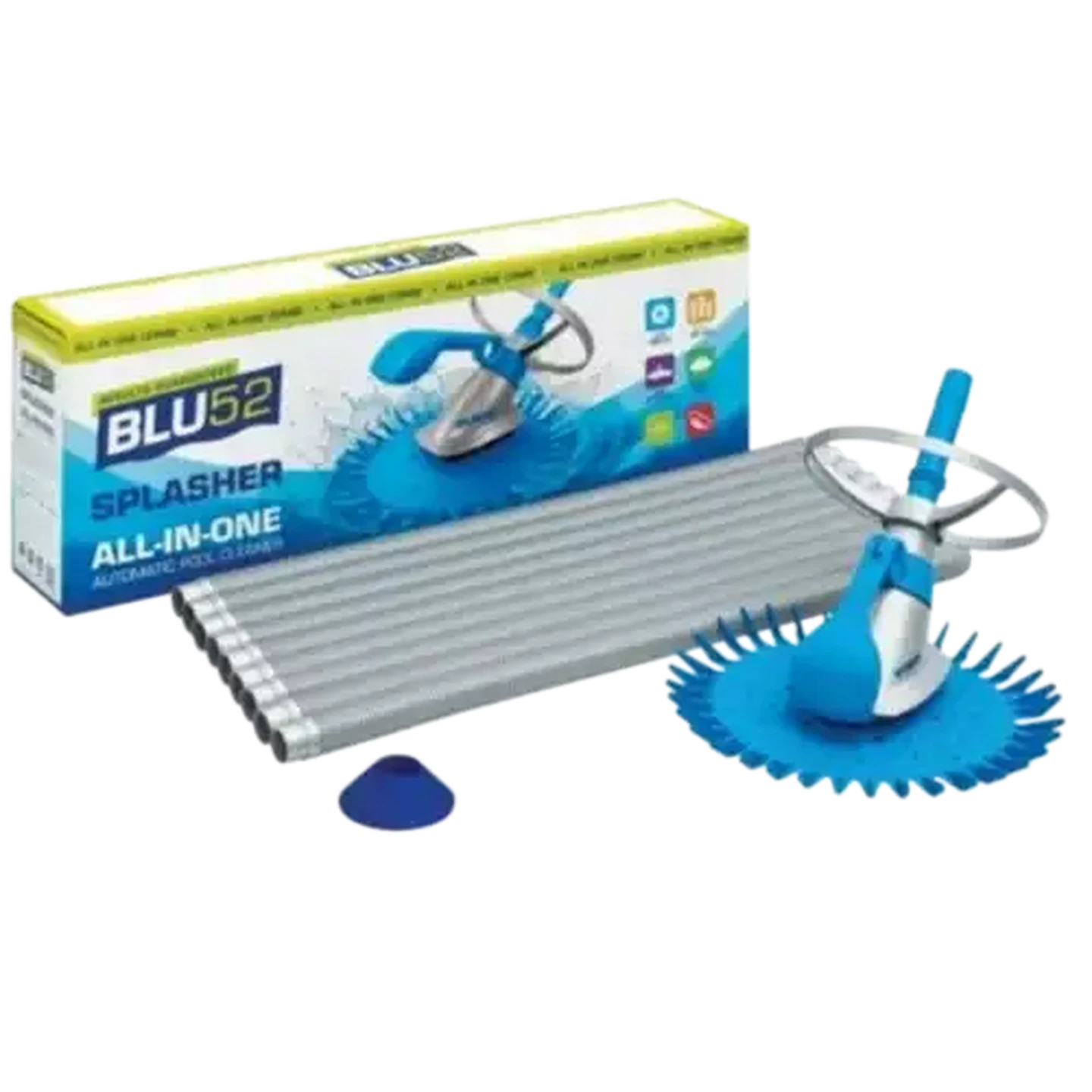 Checkers Sixty60 | BLU52 Splasher Blue & Grey Automatic Pool Cleaner
