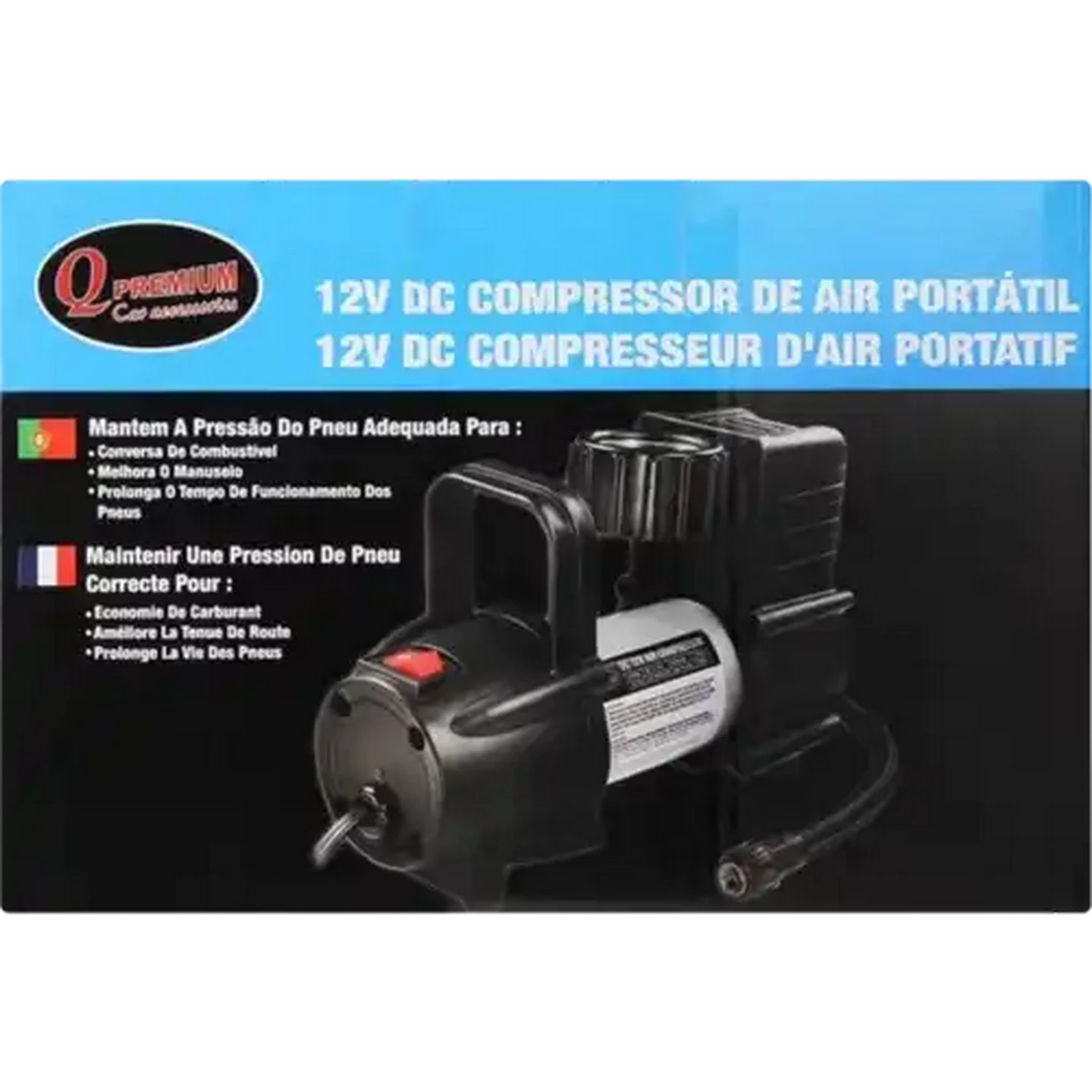 Checkers Sixty60 | Q Premium Heavy Duty DC Portable Air Compressor 12V