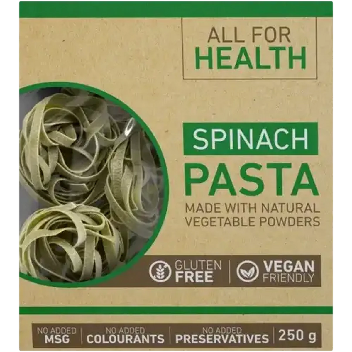 Checkers Sixty60 | All For Health Spinach Pasta 250g