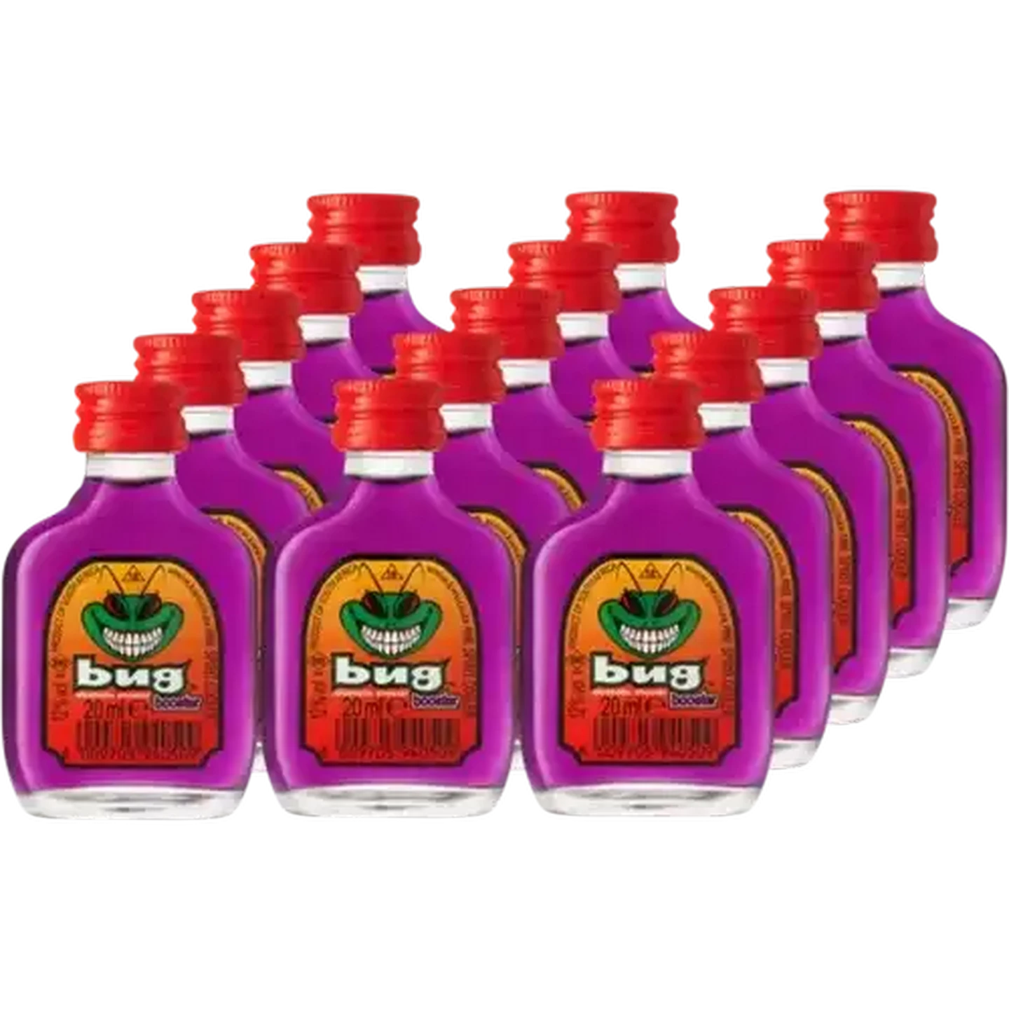 Image of Bug Booster Alcoholic Shooter 15 x 20ml