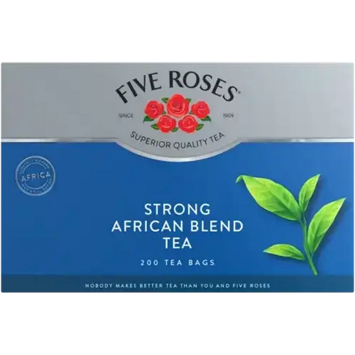 Checkers Sixty60 | Five Roses Strong African Blend Tea Bags 200 Pack