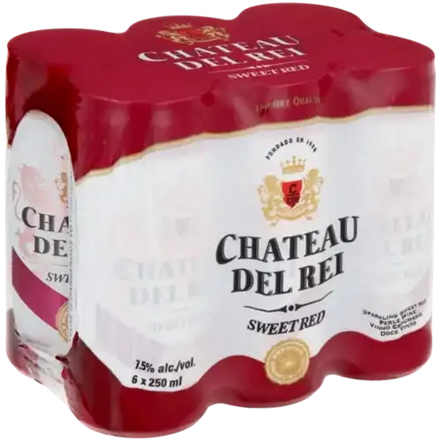 Checkers Sixty60 | Chateau Del Rei Sparkling Sweet Red Cans 6 x 250ml
