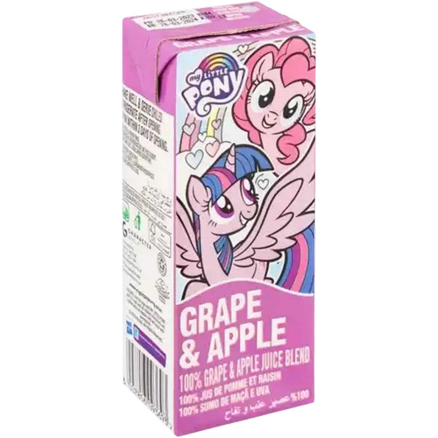 Image of My Little Pony 100% Grape & Apple Juice Blend 200ml