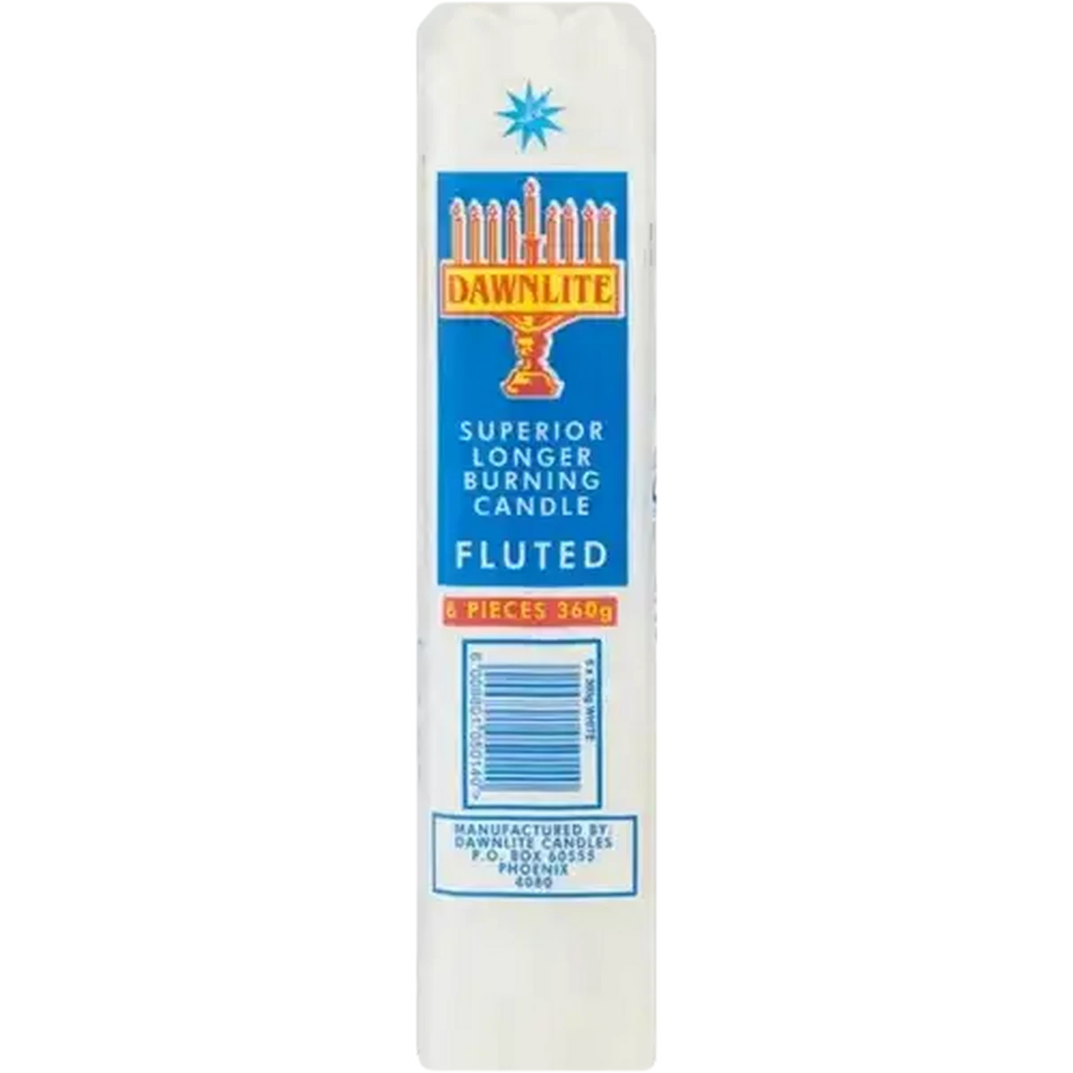 Checkers Sixty60 | Dawnlite White Fluted Candles 6 Piece