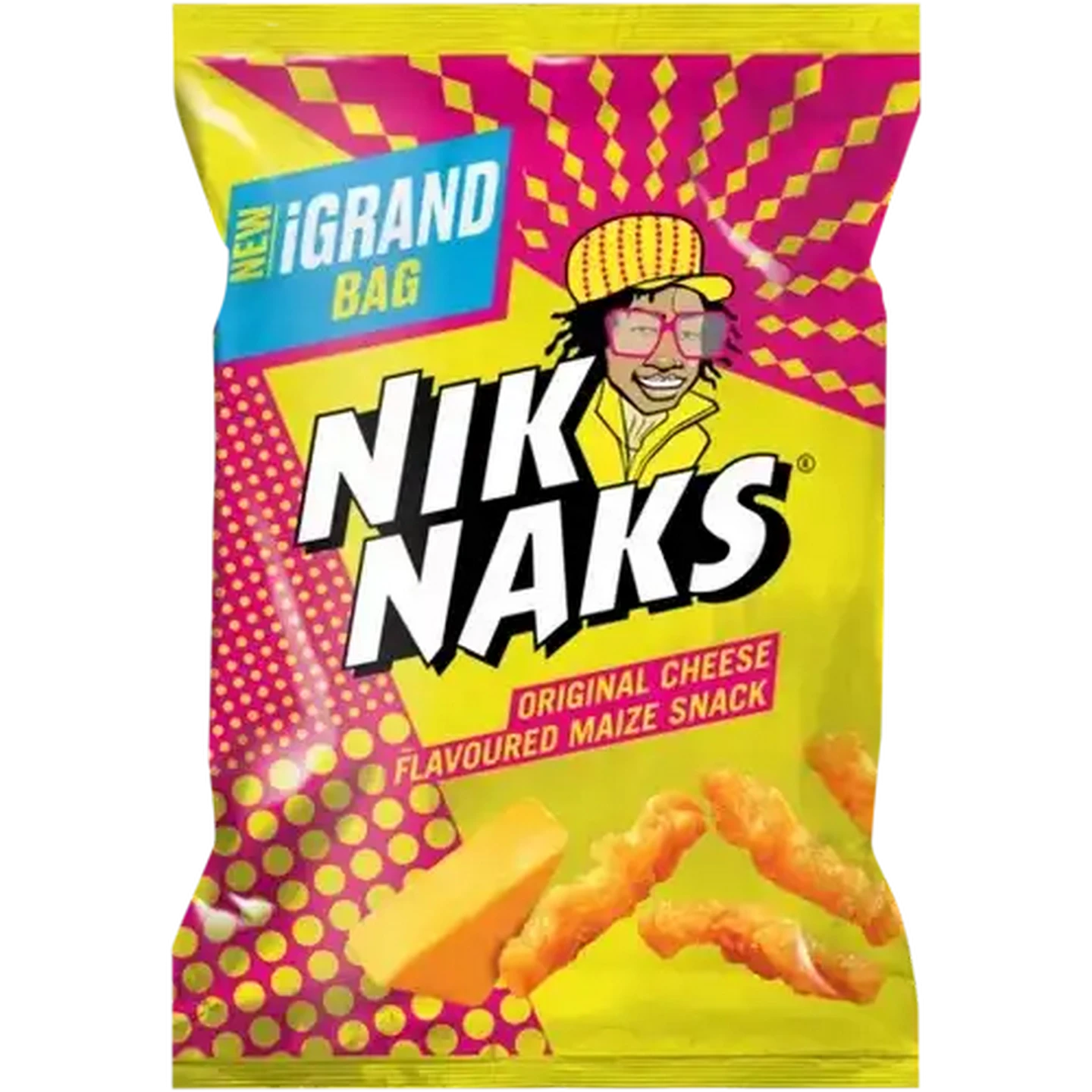Checkers Sixty60 | NikNaks Original Cheese Flavoured Maize Snack 190g