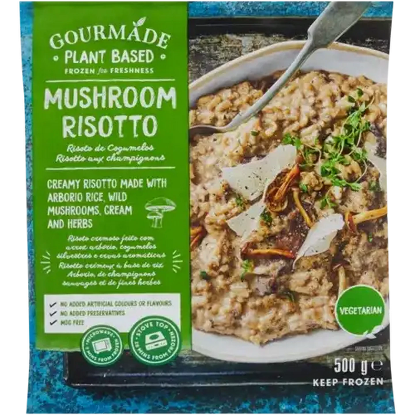 Image of Gourmade Frozen Mushroom Risotto 500g