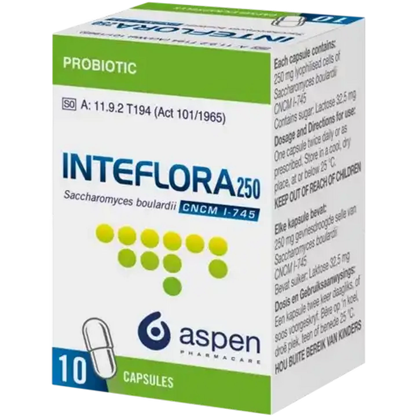 Image of Inteflora Probiotic Capsules 10s