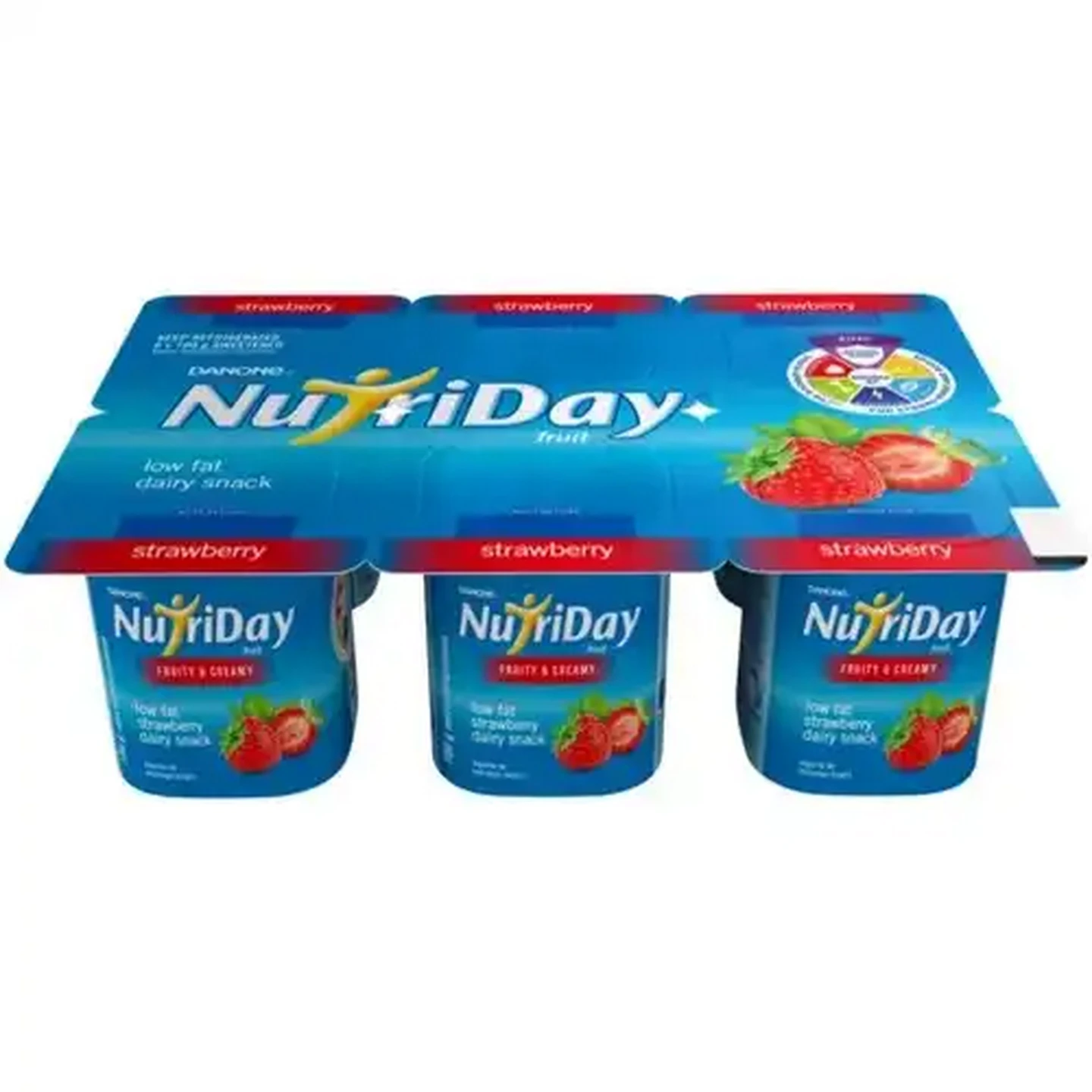 友子ー NUTRISARI 17セット Checkers Sixty60 | Danone NutriDay Fruit Strawberry Low Fat Dairy