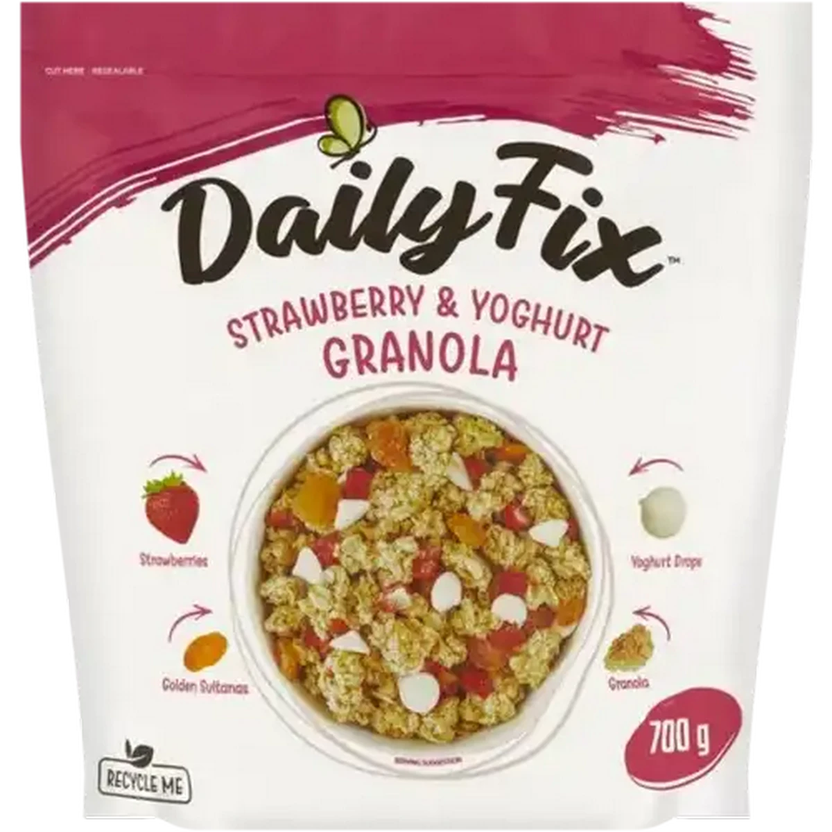 Checkers Sixty60 | DailyFix Strawberry & Yoghurt Granola 700g