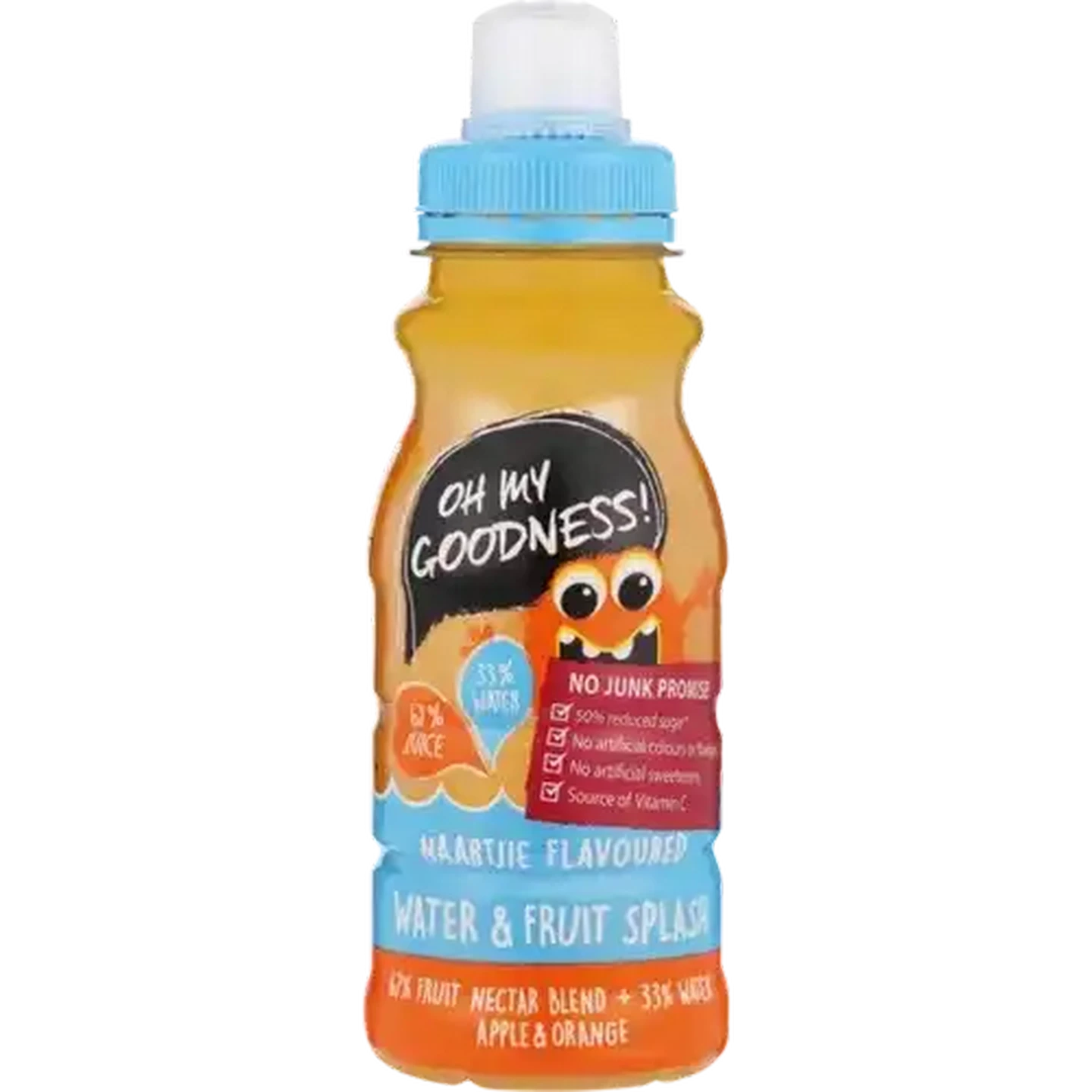 Image of Oh My Goodness! Naartjie Flavoured Water & Fruit Splash 250ml